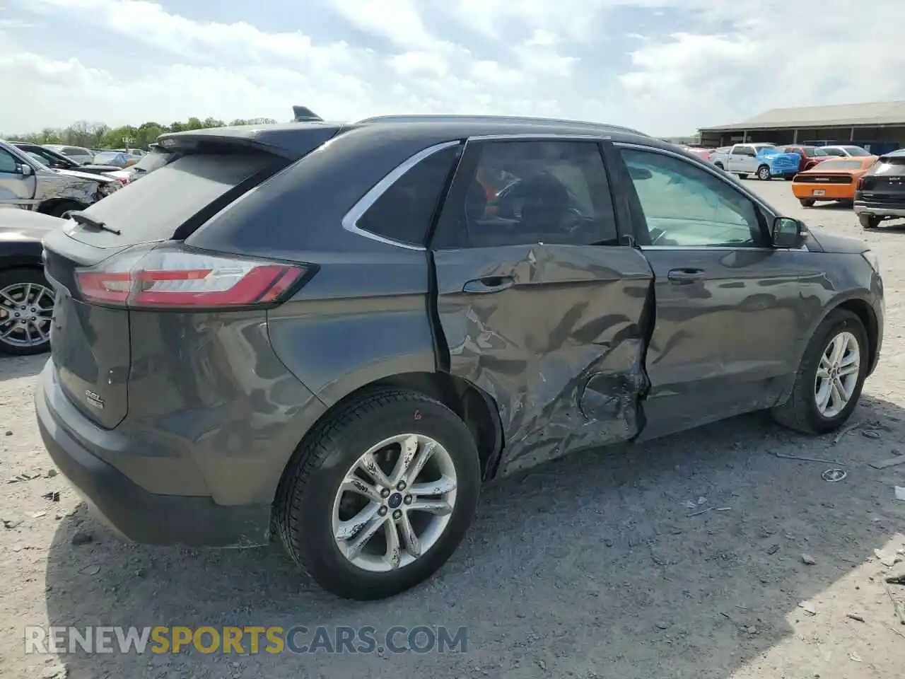 3 Photograph of a damaged car 2FMPK4J90KBB11769 FORD EDGE 2019