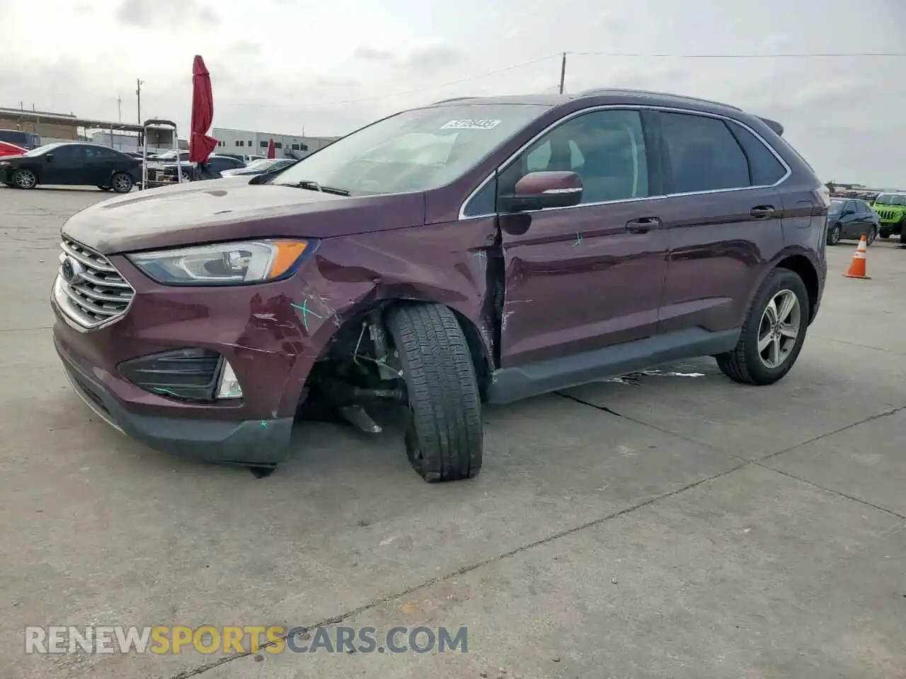 1 Фотография поврежденного автомобиля 2FMPK4J90KBB68182 FORD EDGE 2019