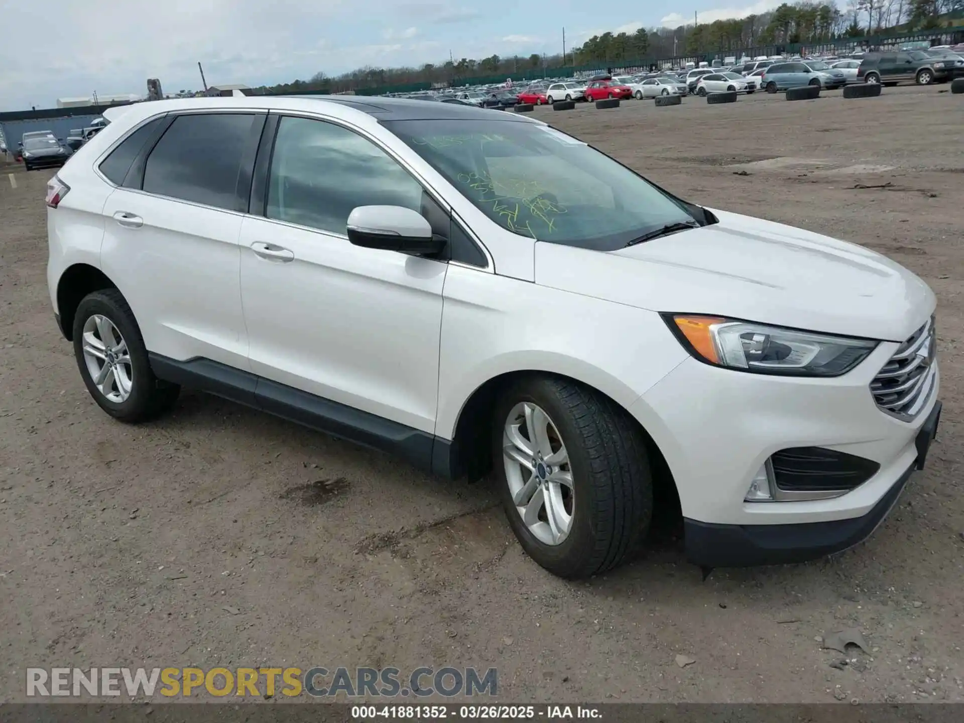 1 Photograph of a damaged car 2FMPK4J90KBC24962 FORD EDGE 2019