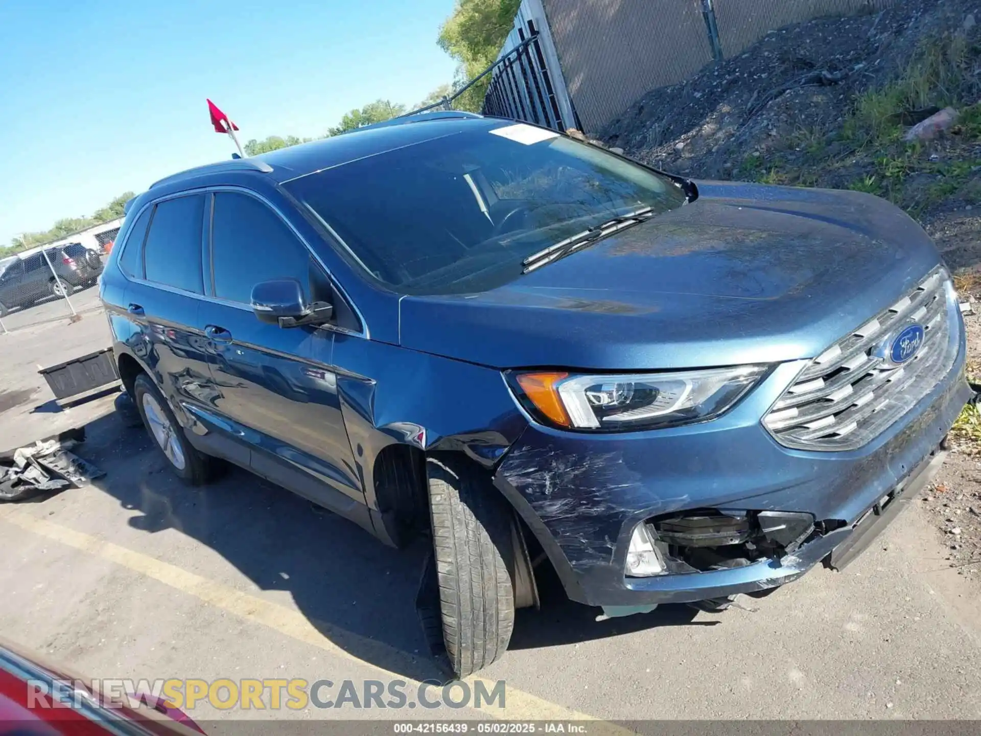 1 Photograph of a damaged car 2FMPK4J91KBC73474 FORD EDGE 2019