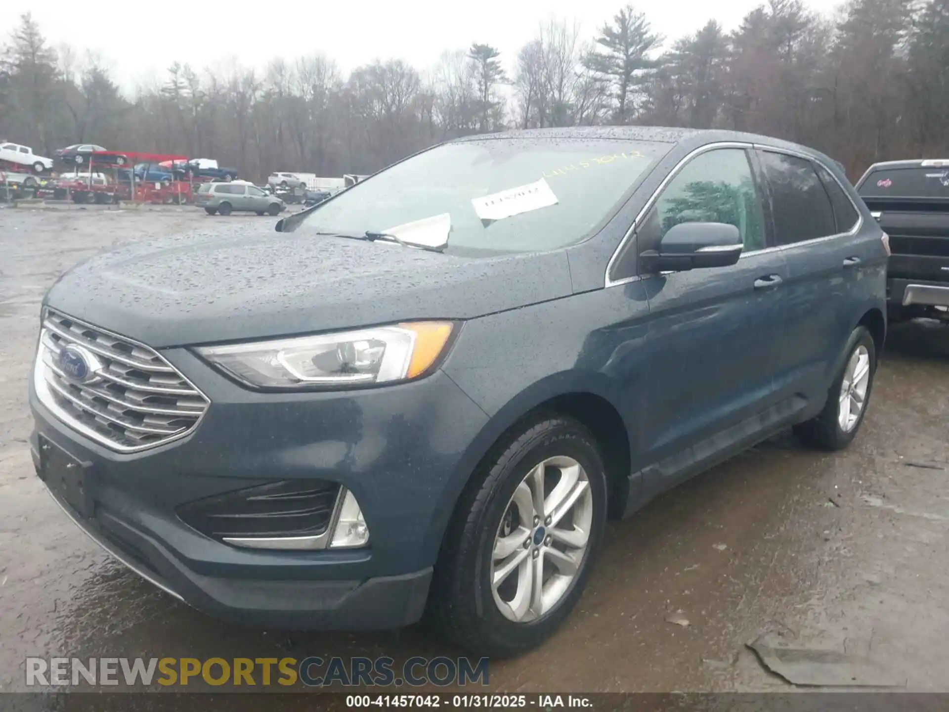 2 Photograph of a damaged car 2FMPK4J92KBC31282 FORD EDGE 2019