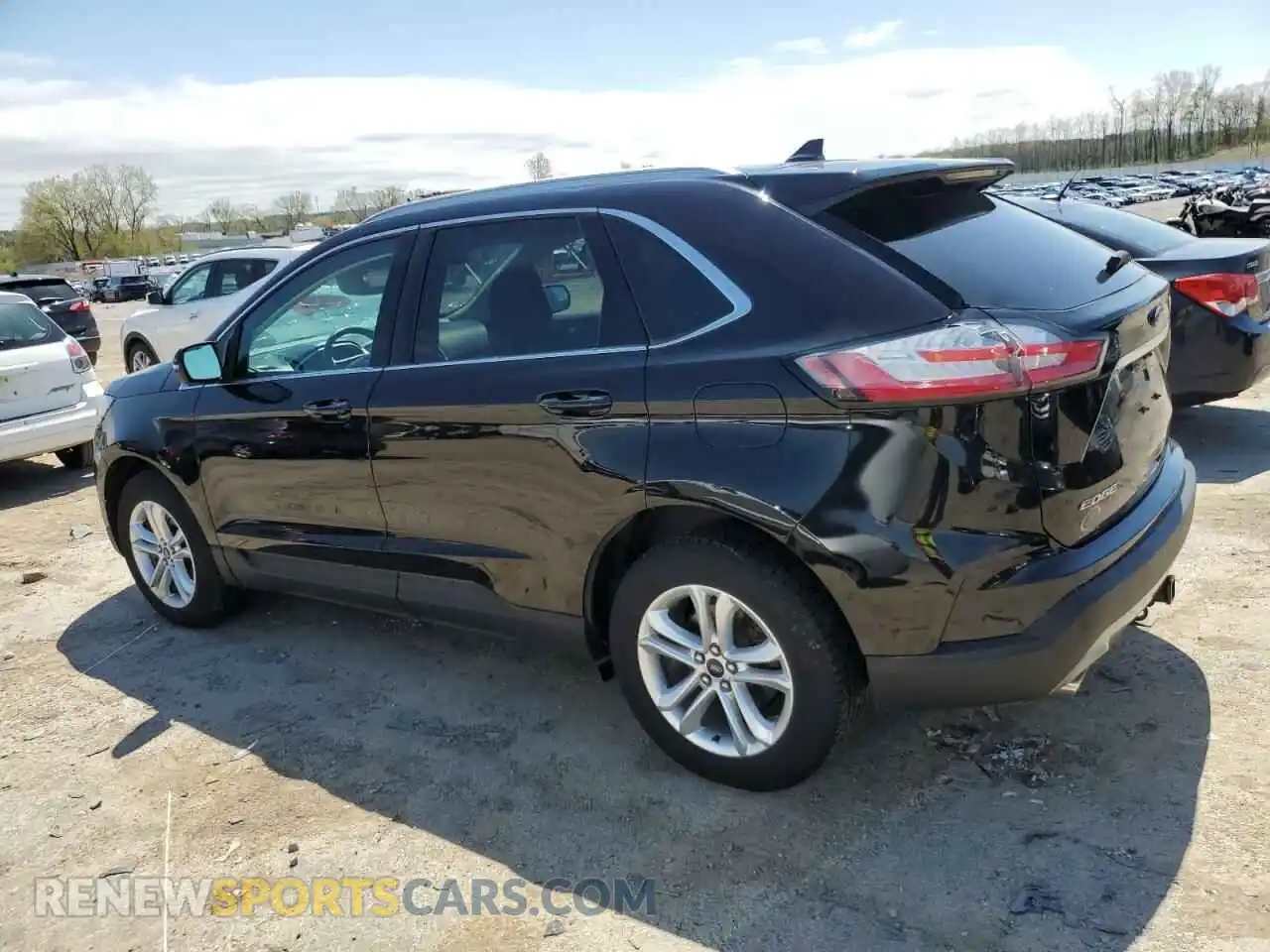 2 Фотография поврежденного автомобиля 2FMPK4J93KBC01370 FORD EDGE 2019