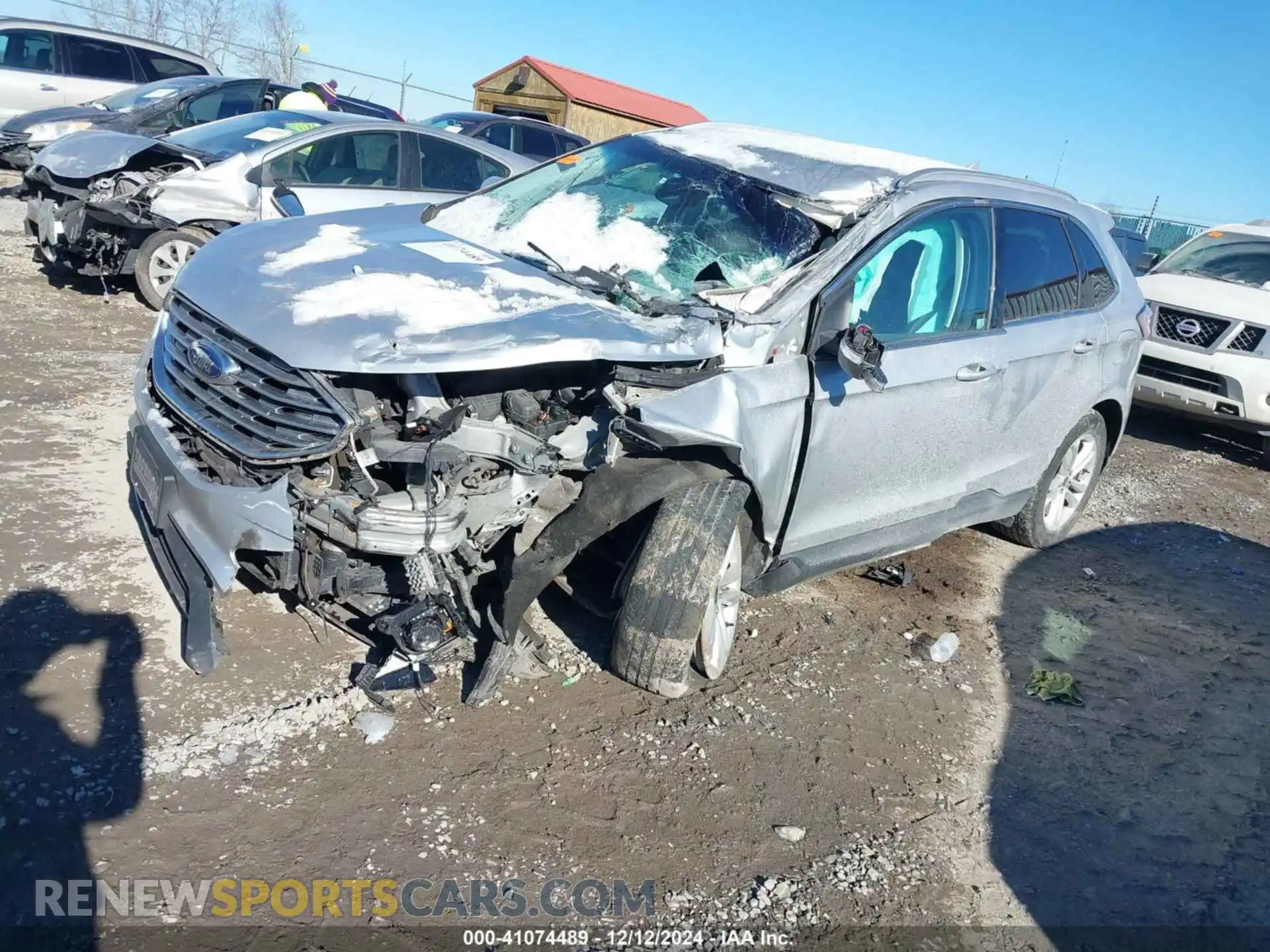 2 Photograph of a damaged car 2FMPK4J94KBB23407 FORD EDGE 2019