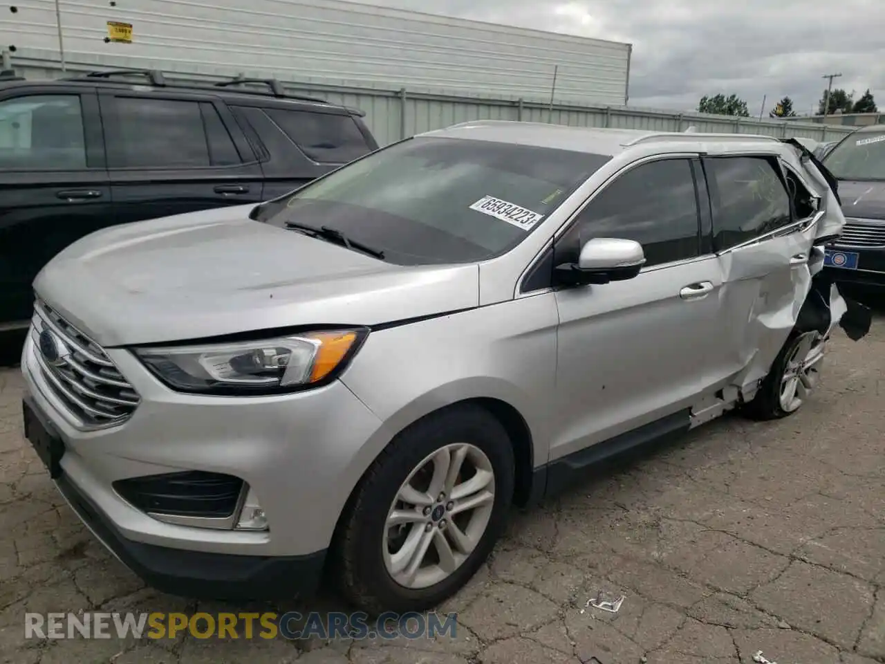 1 Photograph of a damaged car 2FMPK4J94KBC17321 FORD EDGE 2019