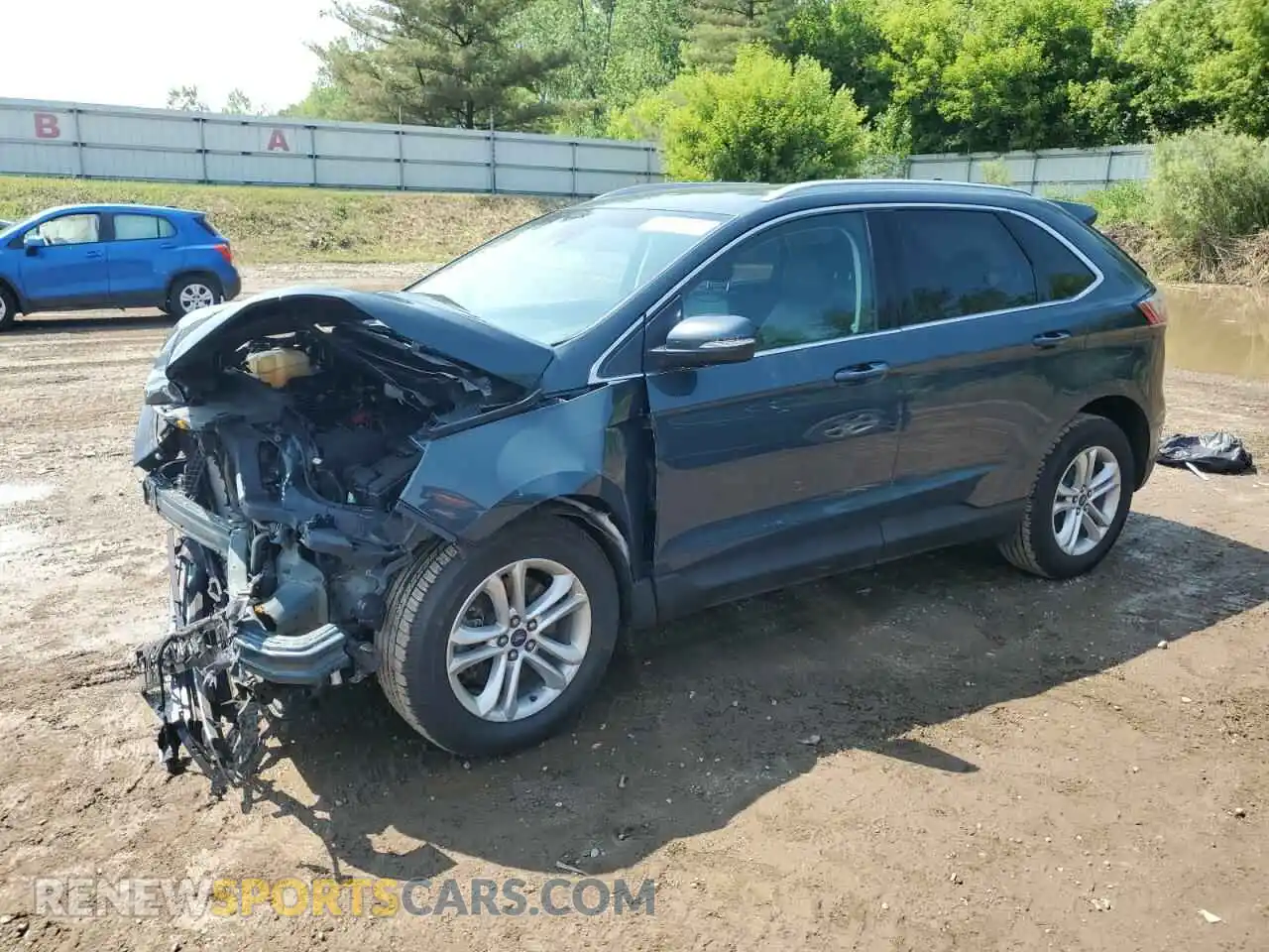 1 Photograph of a damaged car 2FMPK4J95KBB23500 FORD EDGE 2019