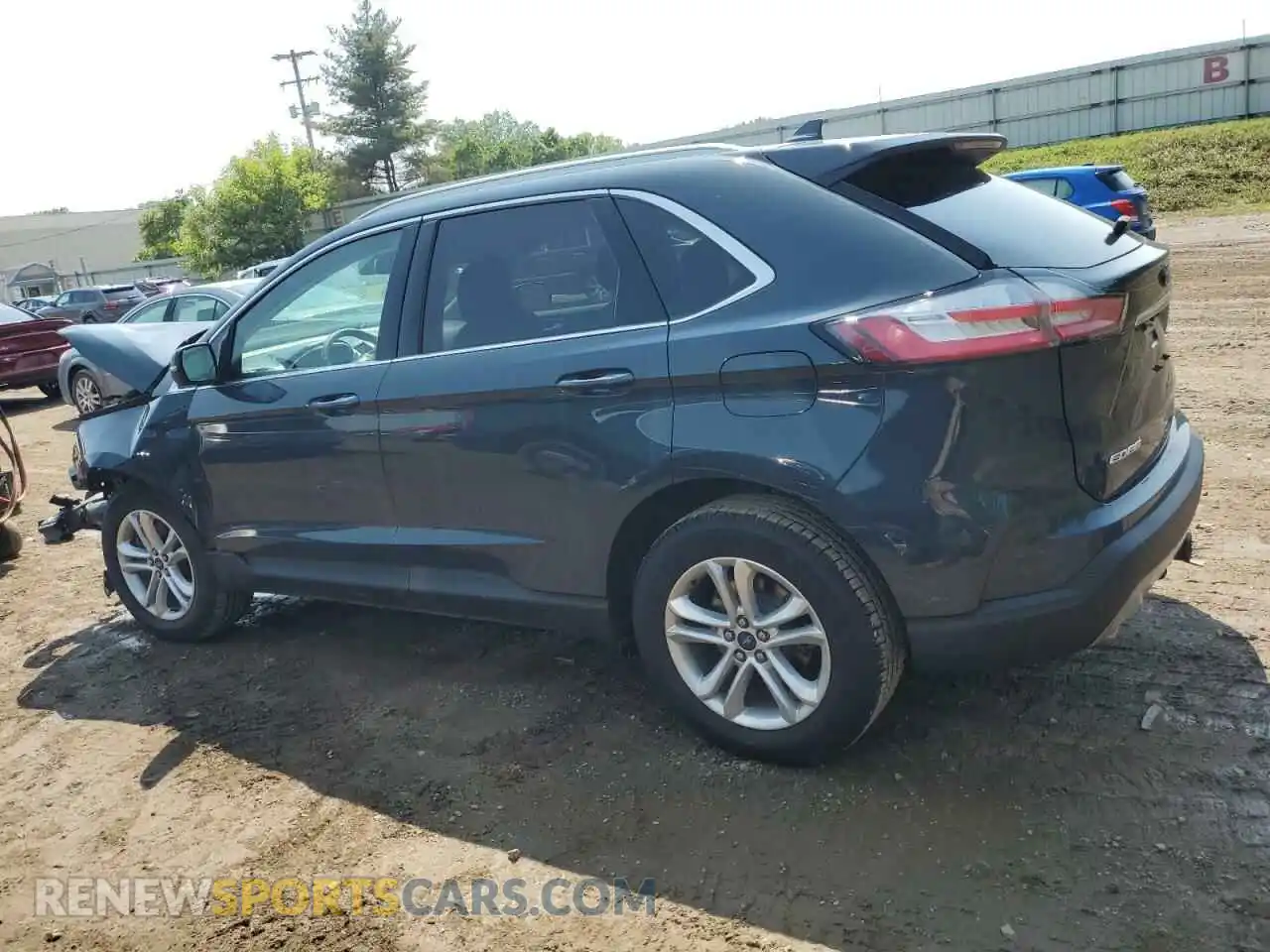 2 Photograph of a damaged car 2FMPK4J95KBB23500 FORD EDGE 2019