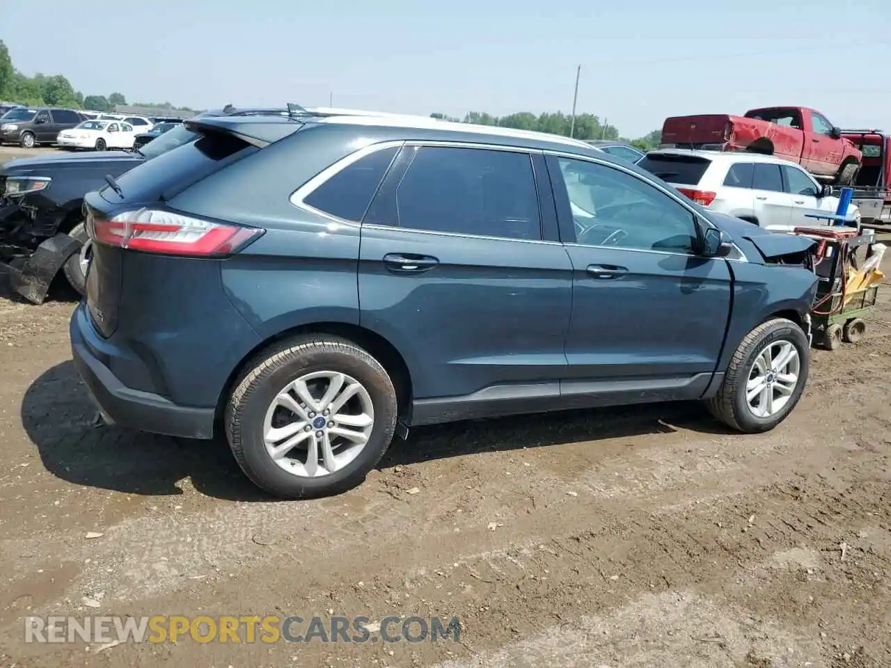 3 Photograph of a damaged car 2FMPK4J95KBB23500 FORD EDGE 2019