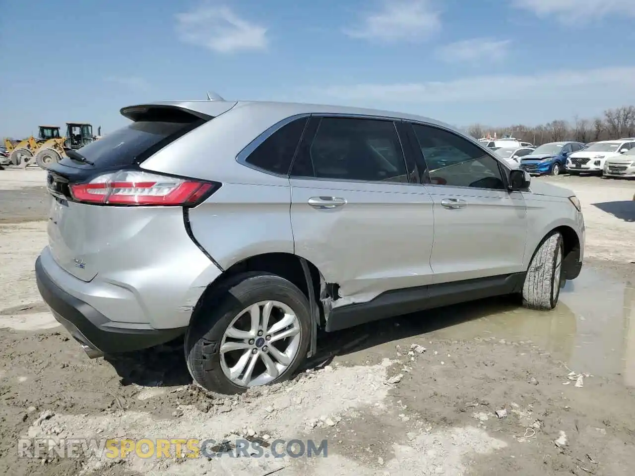 3 fotografías del automóvil dañado 2FMPK4J95KBB61390 FORD EDGE 2019