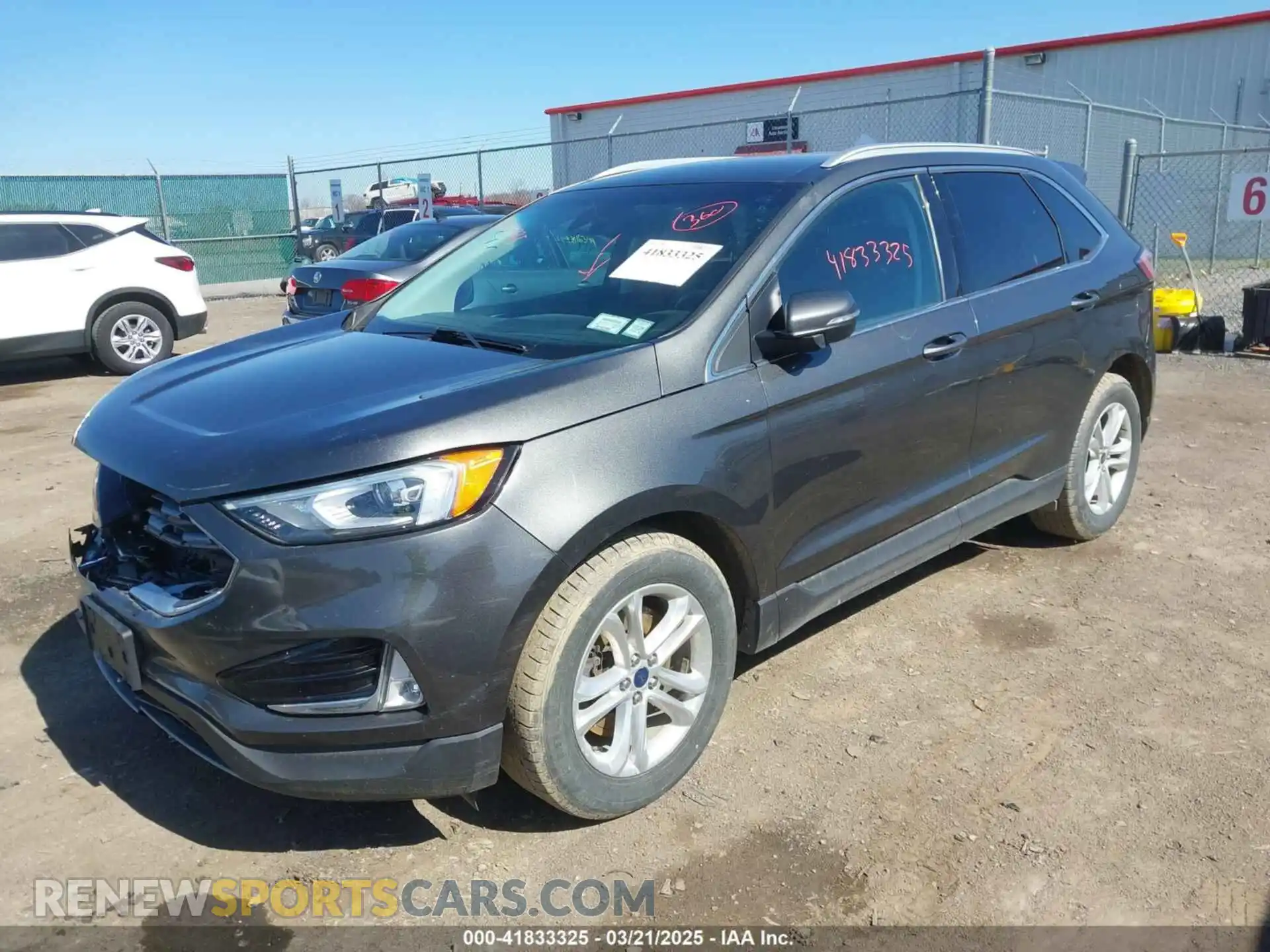 2 fotografías del automóvil dañado 2FMPK4J95KBB73037 FORD EDGE 2019