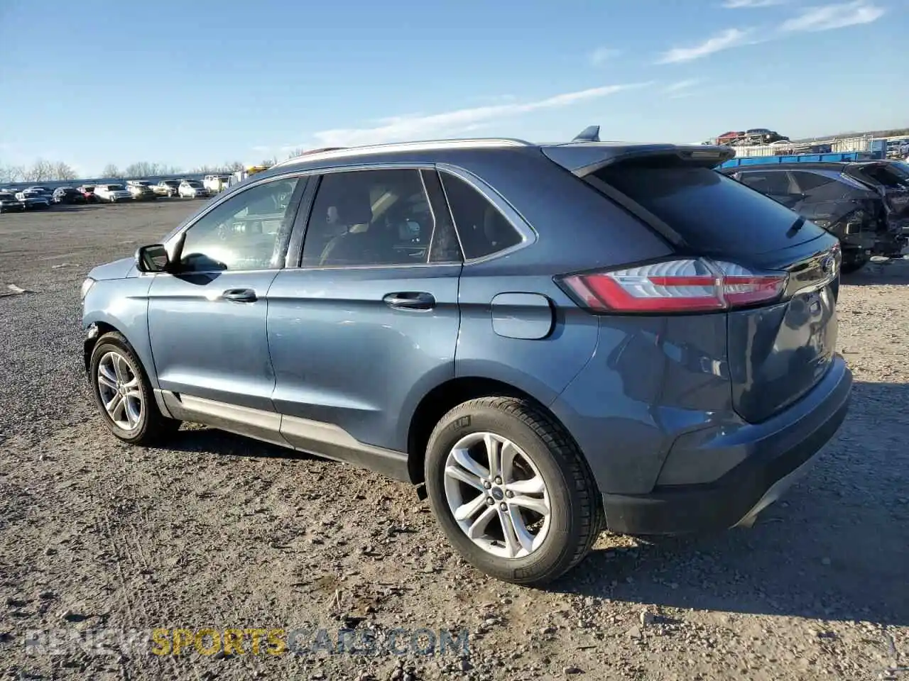 2 Photograph of a damaged car 2FMPK4J95KBC40185 FORD EDGE 2019