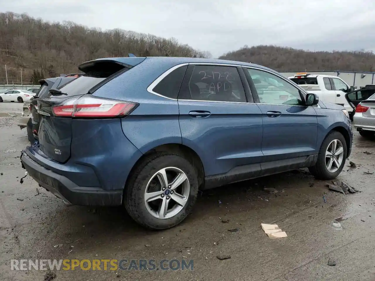 3 Photograph of a damaged car 2FMPK4J96KBB38460 FORD EDGE 2019