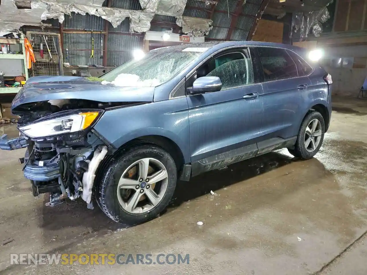 1 Photograph of a damaged car 2FMPK4J97KBB33669 FORD EDGE 2019