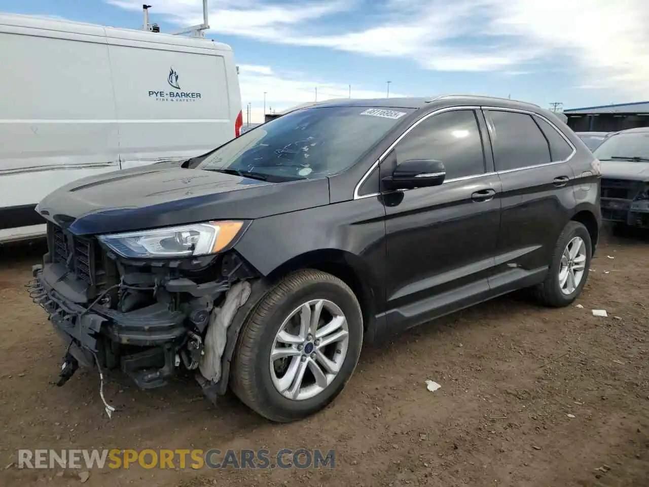 1 Photograph of a damaged car 2FMPK4J98KBC38754 FORD EDGE 2019