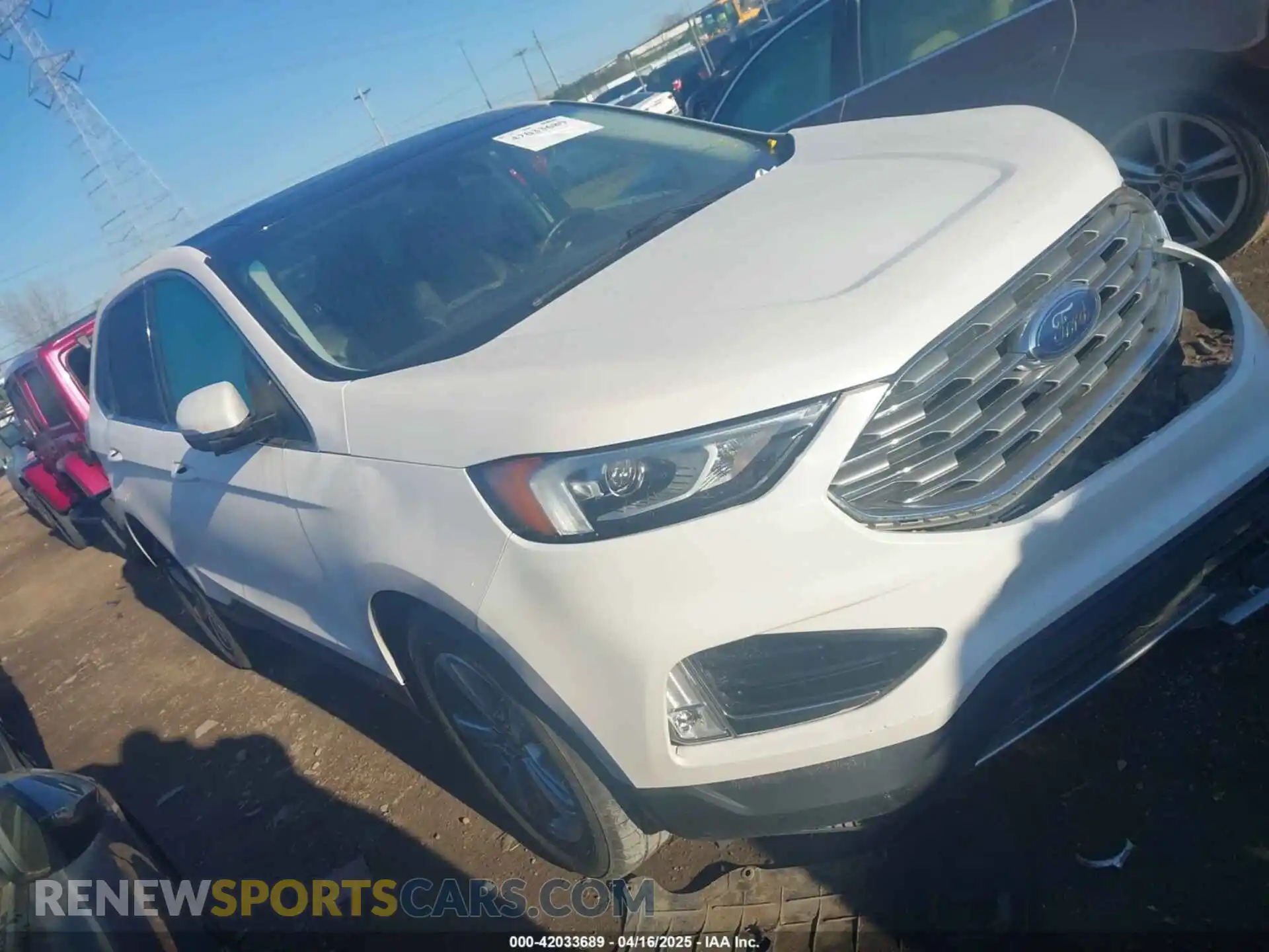 1 Photograph of a damaged car 2FMPK4J9XKBB27140 FORD EDGE 2019