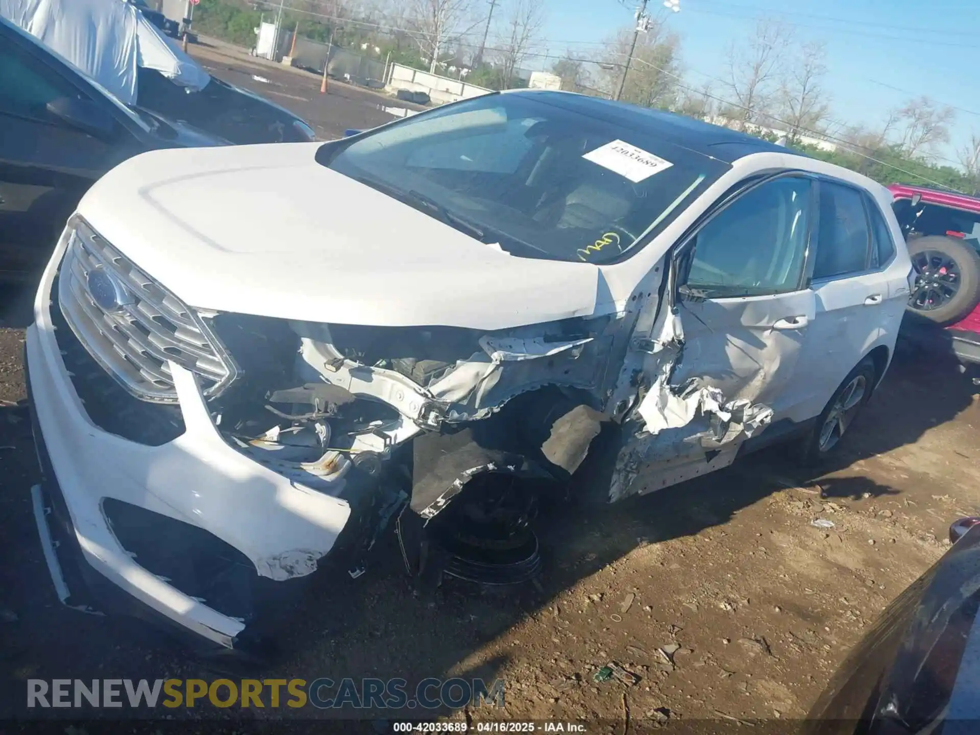 2 Photograph of a damaged car 2FMPK4J9XKBB27140 FORD EDGE 2019