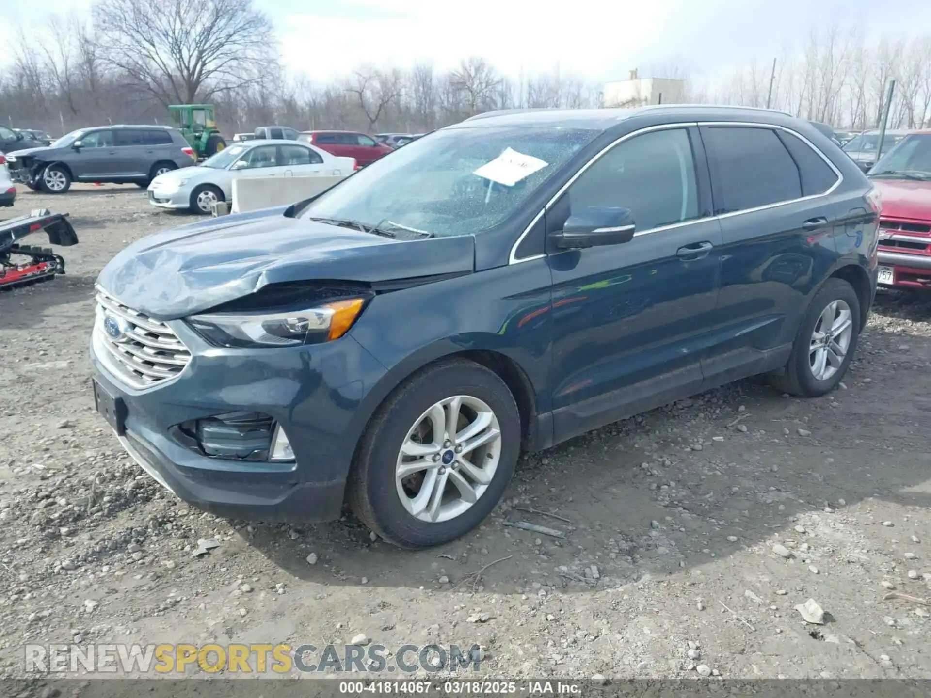 2 Photograph of a damaged car 2FMPK4J9XKBC58603 FORD EDGE 2019