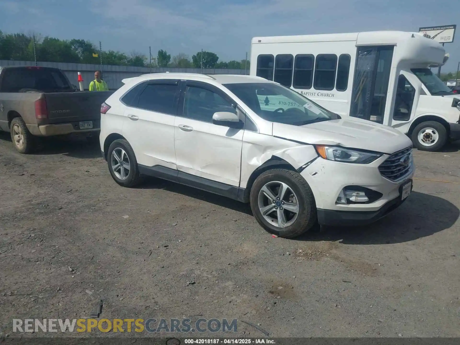 1 Photograph of a damaged car 2FMPK4K90KBB34533 FORD EDGE 2019