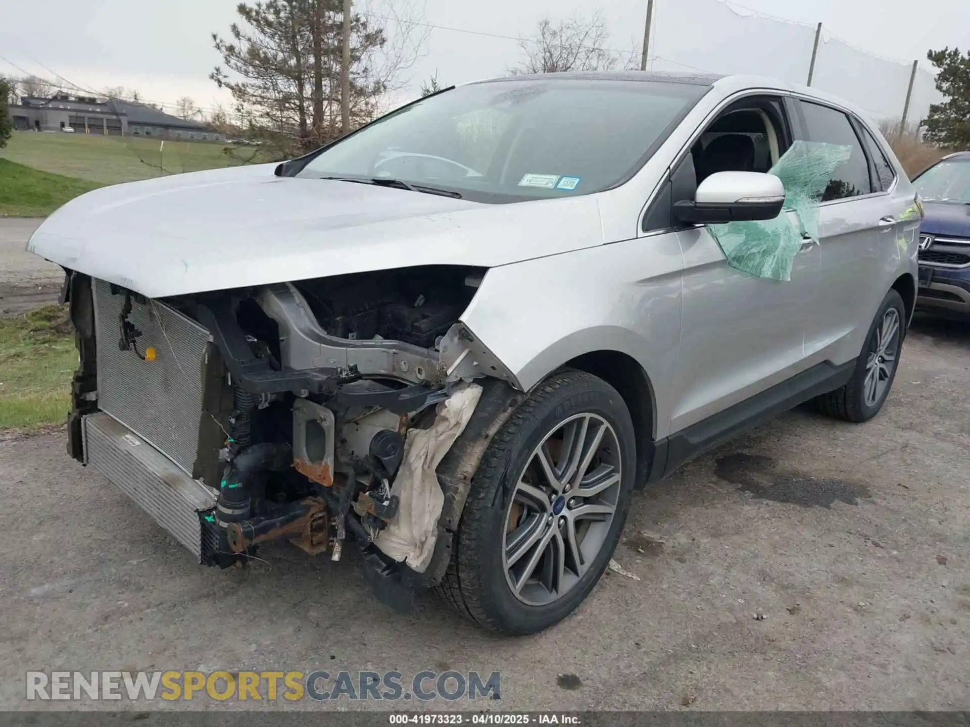 2 Photograph of a damaged car 2FMPK4K90KBB94344 FORD EDGE 2019