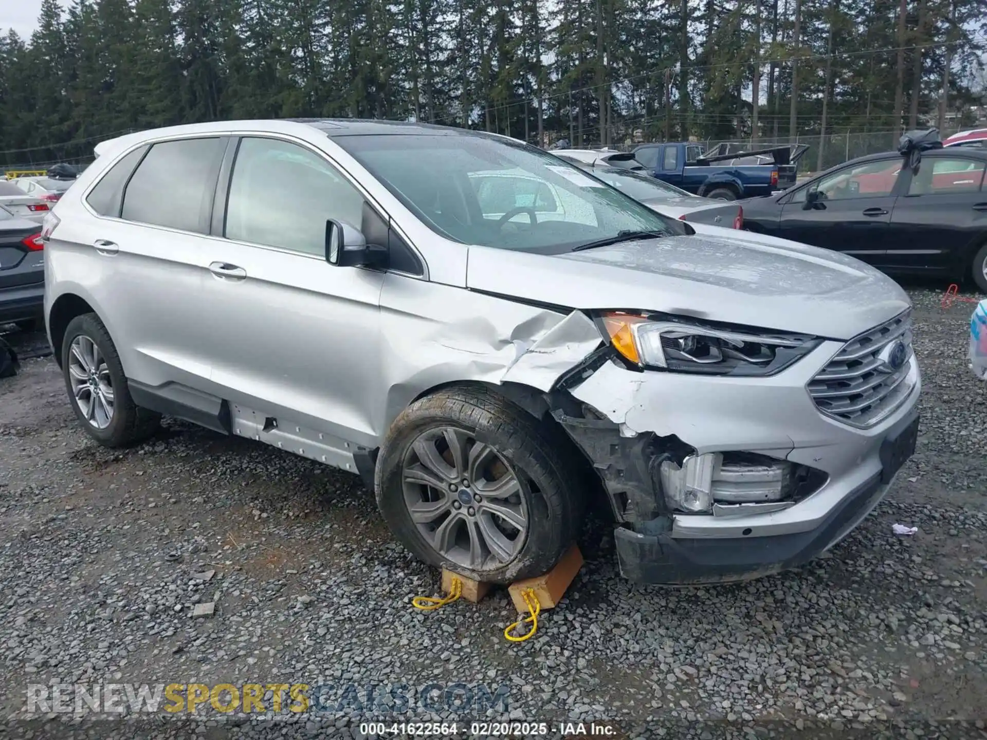 1 Photograph of a damaged car 2FMPK4K90KBC22398 FORD EDGE 2019