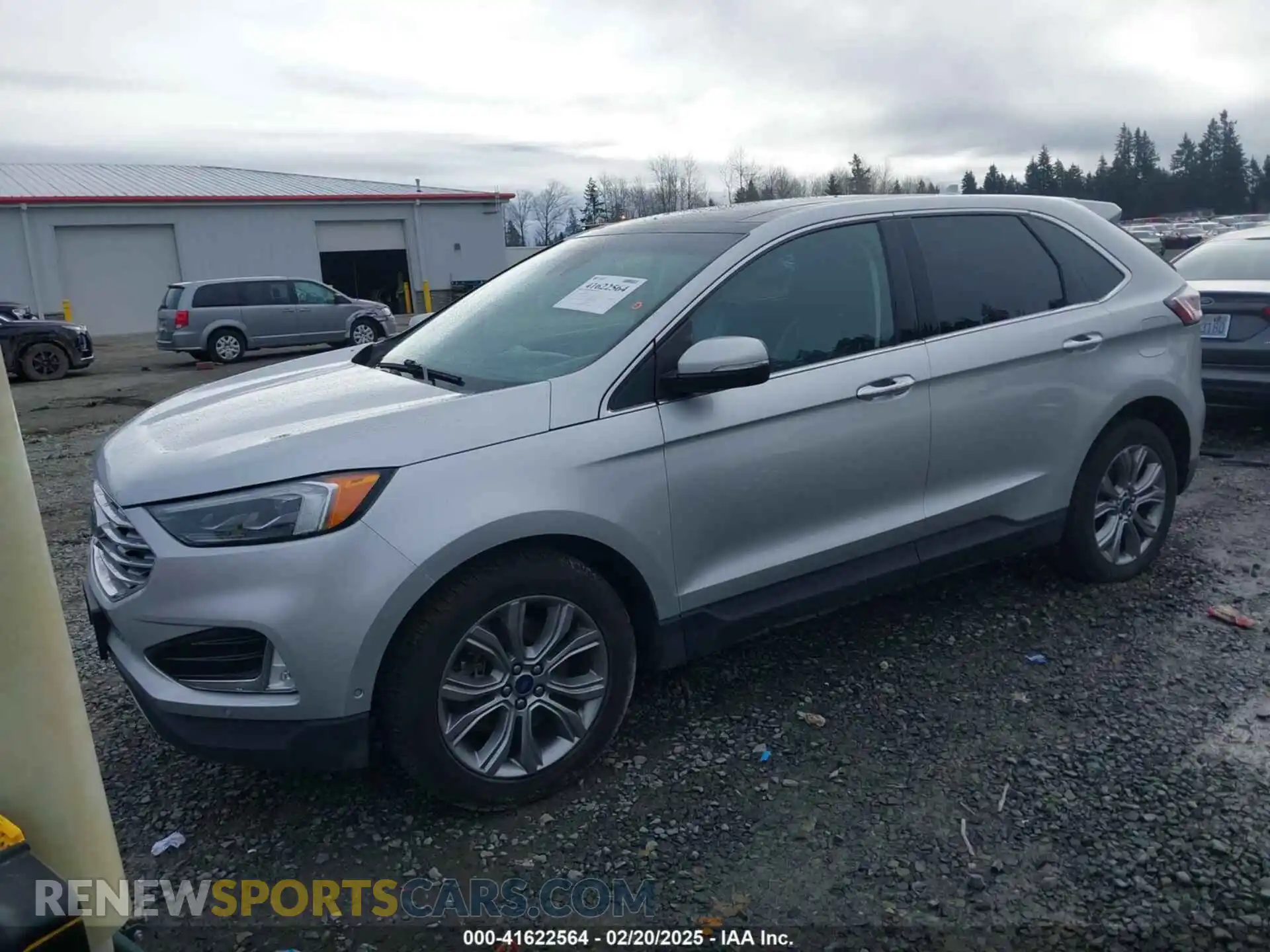 2 Photograph of a damaged car 2FMPK4K90KBC22398 FORD EDGE 2019