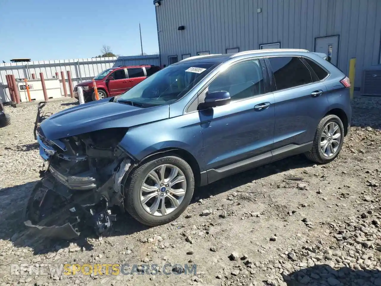 1 Photograph of a damaged car 2FMPK4K91KBB10631 FORD EDGE 2019