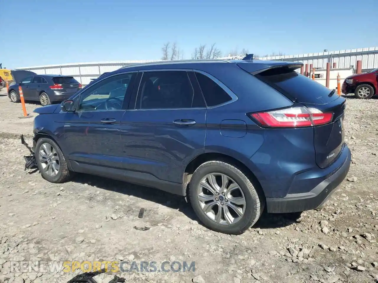 2 Photograph of a damaged car 2FMPK4K91KBB10631 FORD EDGE 2019