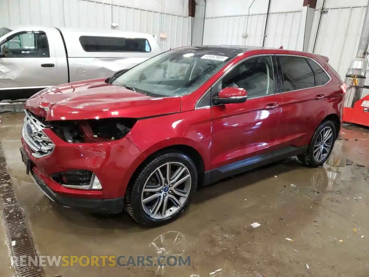 1 Photograph of a damaged car 2FMPK4K91KBB67587 FORD EDGE 2019