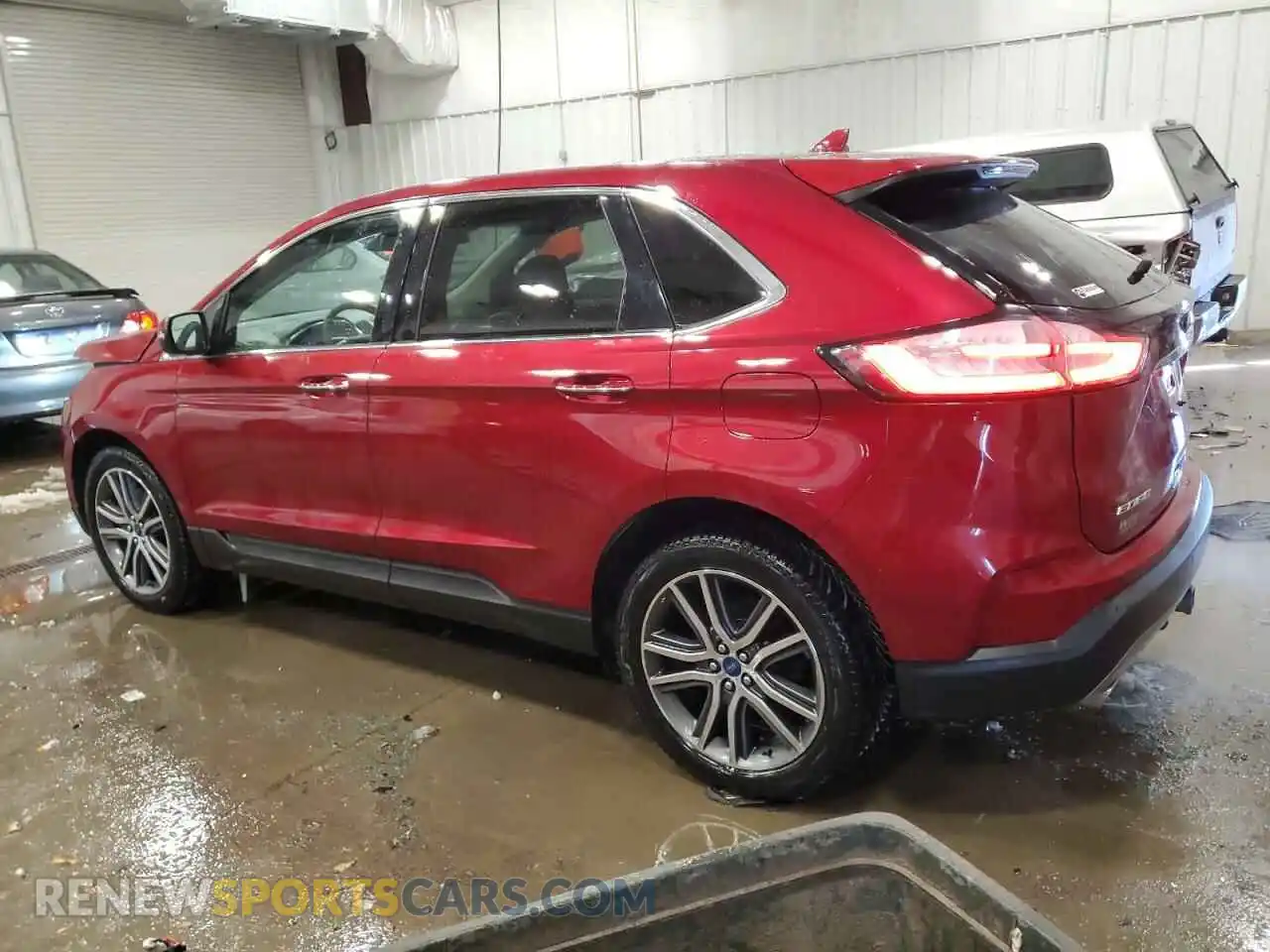 2 Photograph of a damaged car 2FMPK4K91KBB67587 FORD EDGE 2019