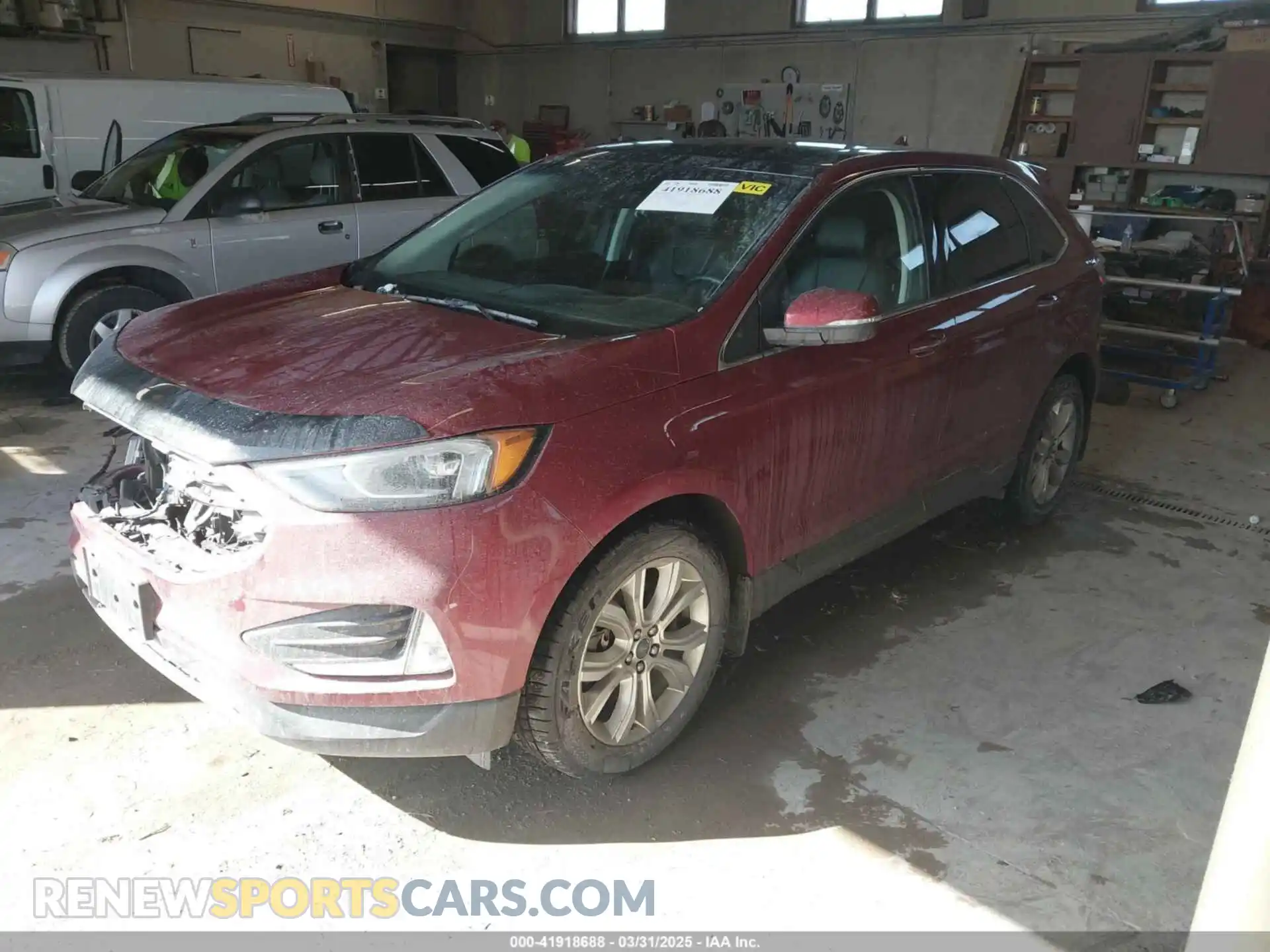 2 Фотография поврежденного автомобиля 2FMPK4K91KBB77830 FORD EDGE 2019