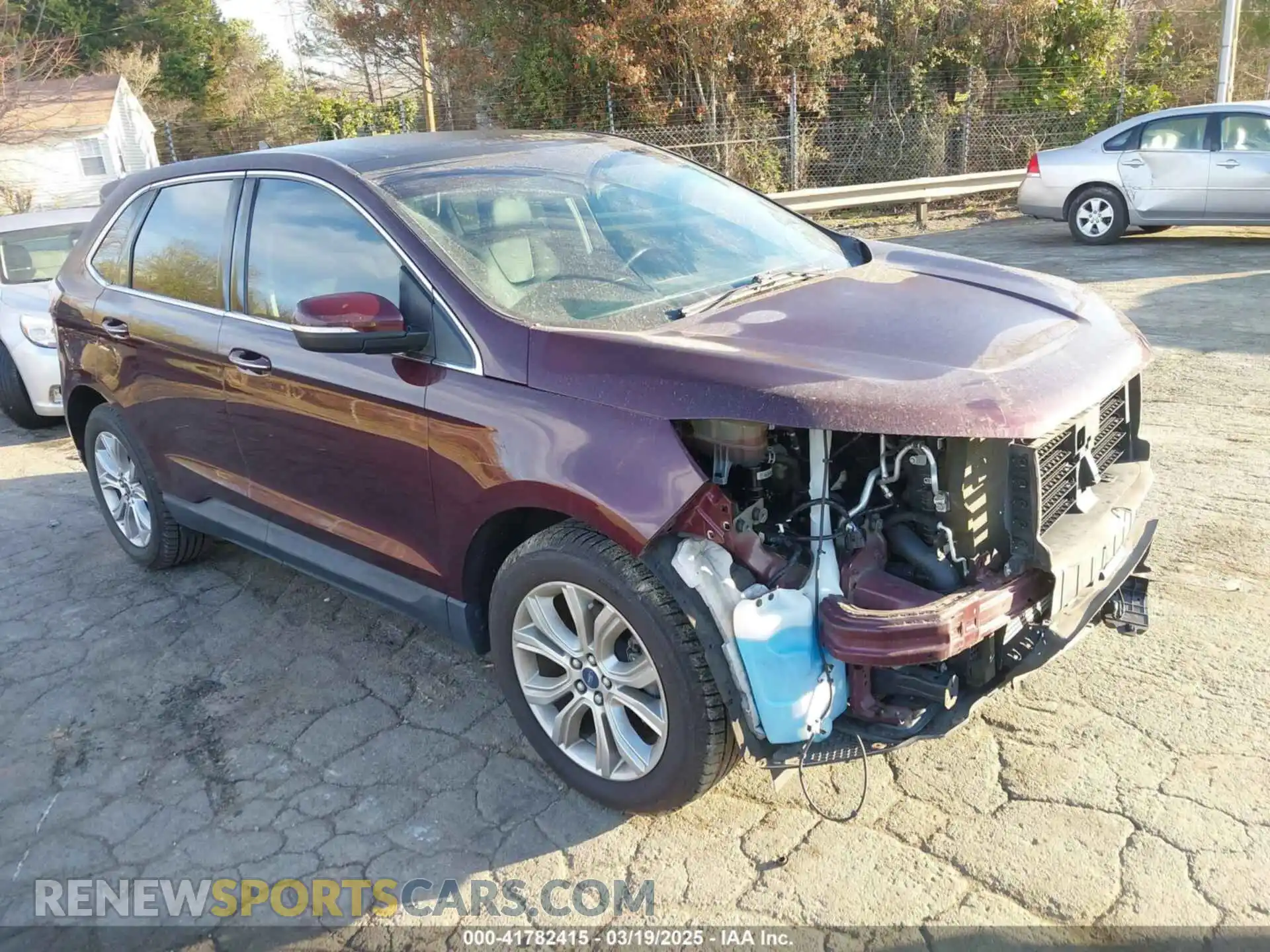 1 Photograph of a damaged car 2FMPK4K94KBB35619 FORD EDGE 2019