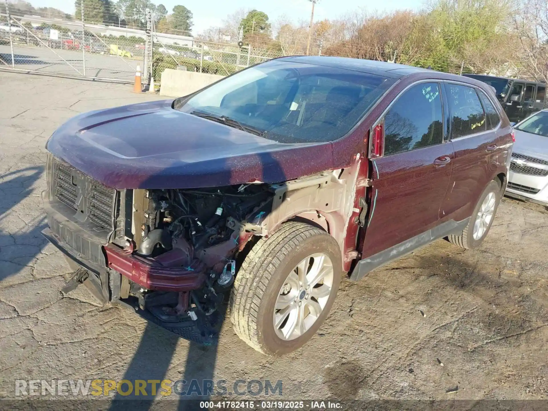 2 Photograph of a damaged car 2FMPK4K94KBB35619 FORD EDGE 2019