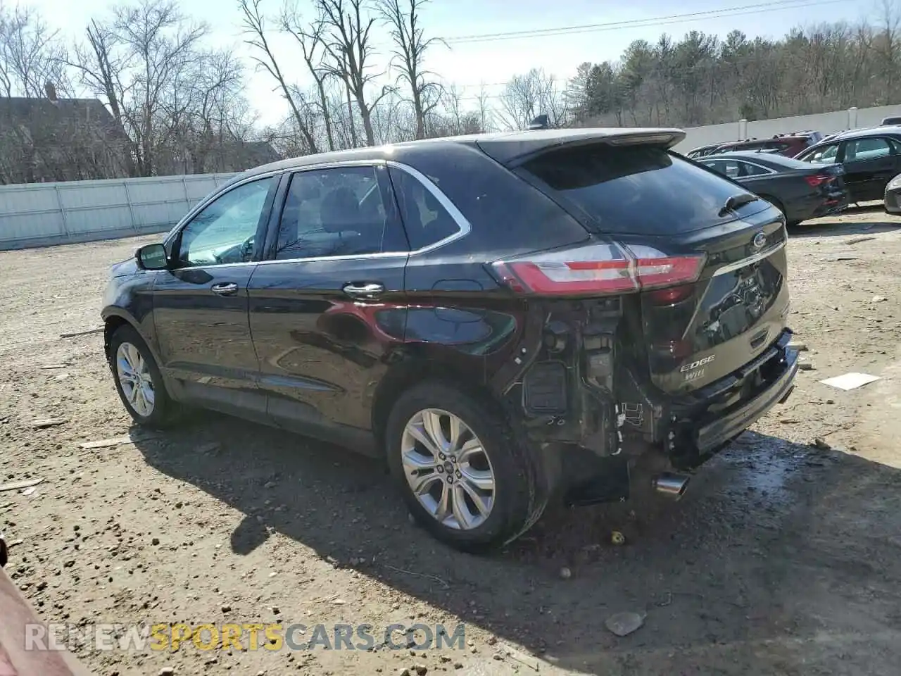 2 Photograph of a damaged car 2FMPK4K96KBB95207 FORD EDGE 2019