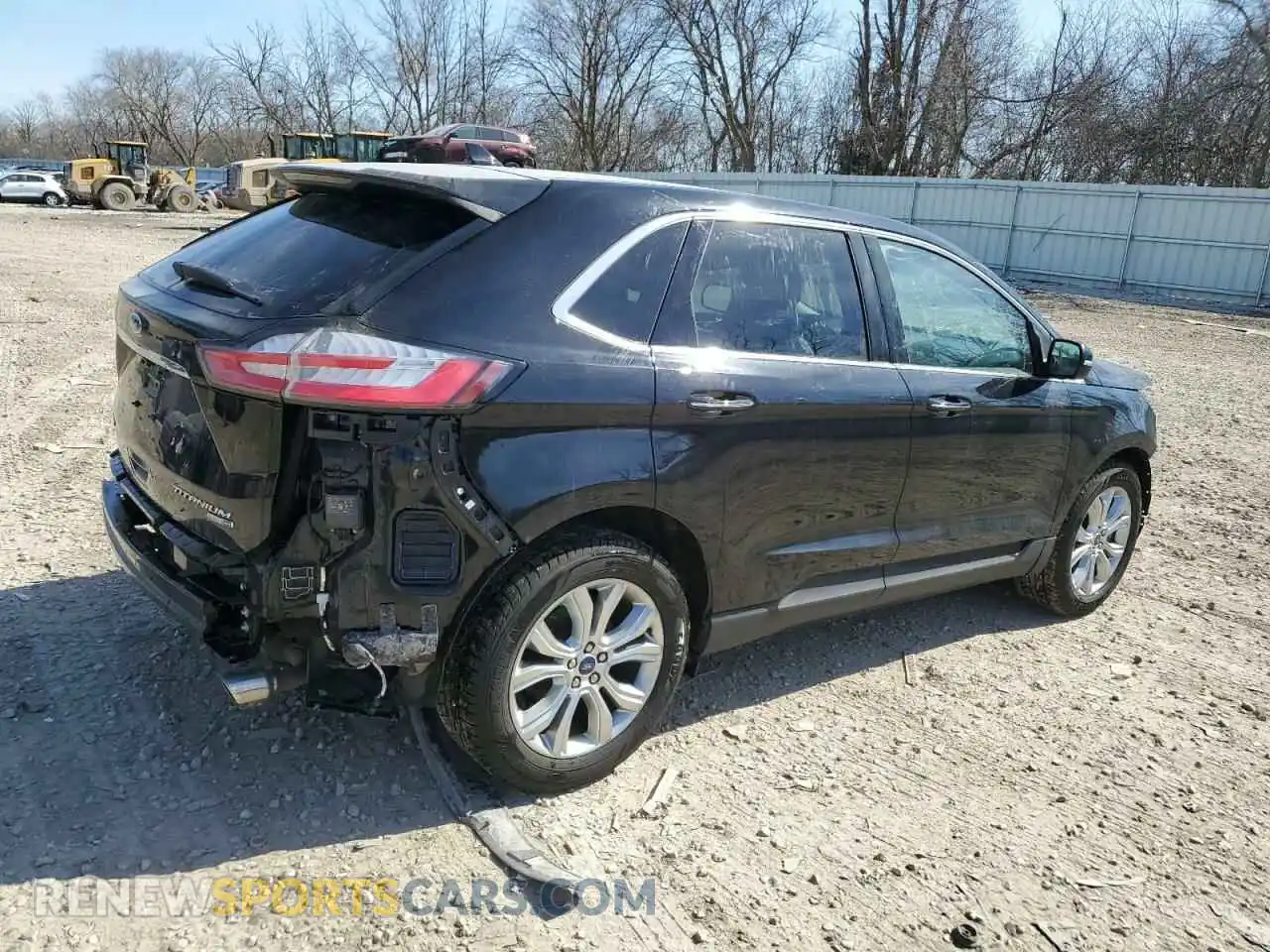 3 Photograph of a damaged car 2FMPK4K96KBB95207 FORD EDGE 2019