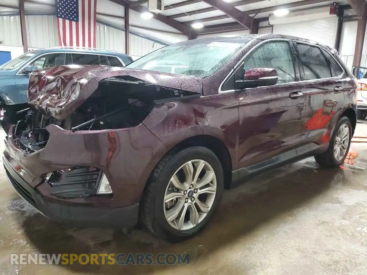 1 Photograph of a damaged car 2FMPK4K97KBB94454 FORD EDGE 2019