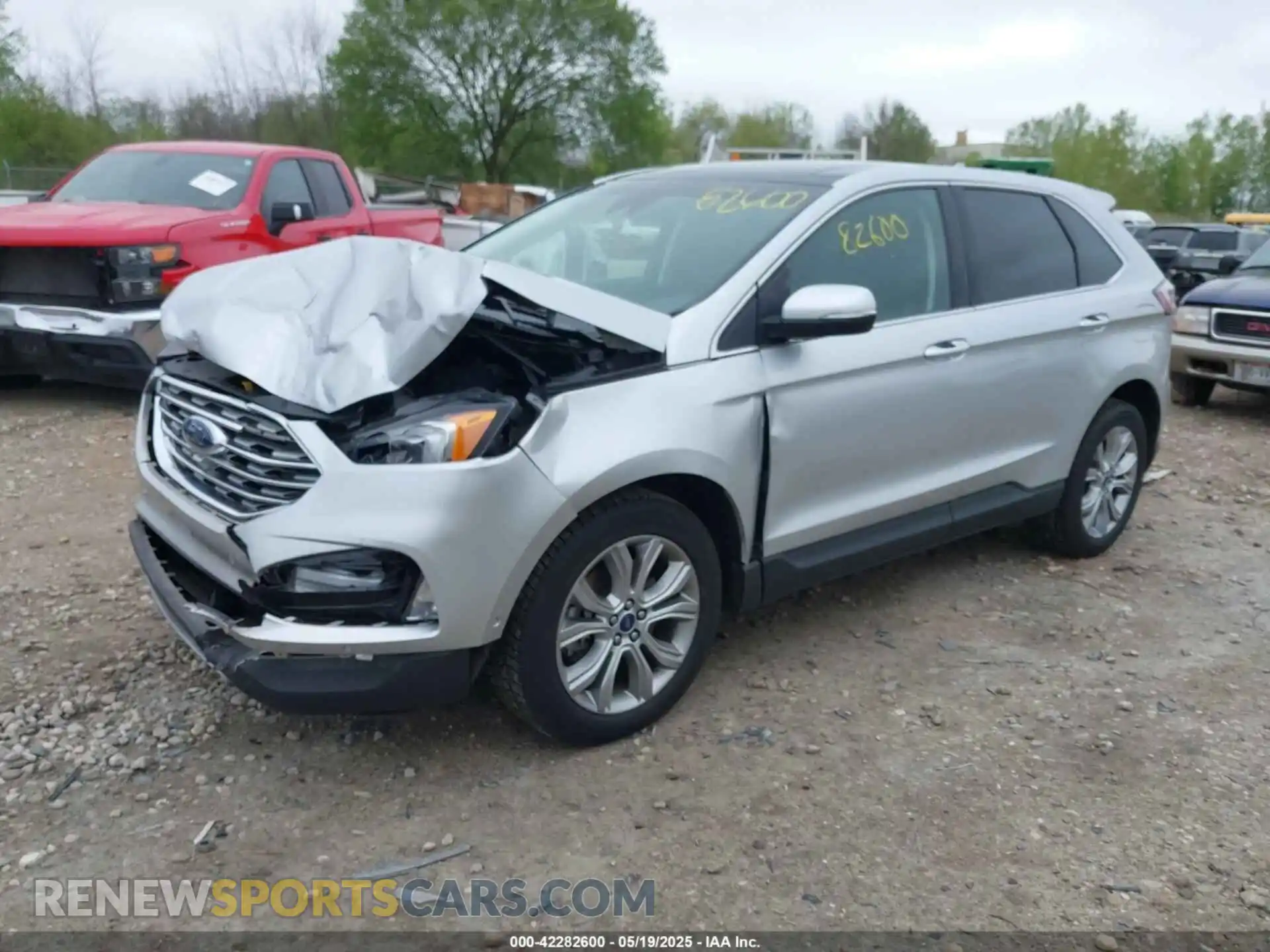 2 Photograph of a damaged car 2FMPK4K99KBB56336 FORD EDGE 2019