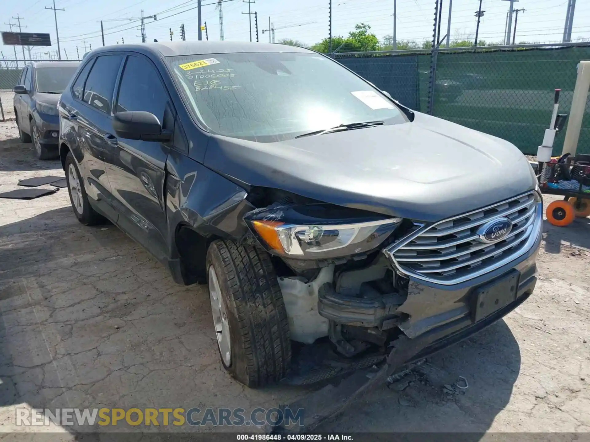 1 Photograph of a damaged car 2FMPK3G93LBB28455 FORD EDGE 2020