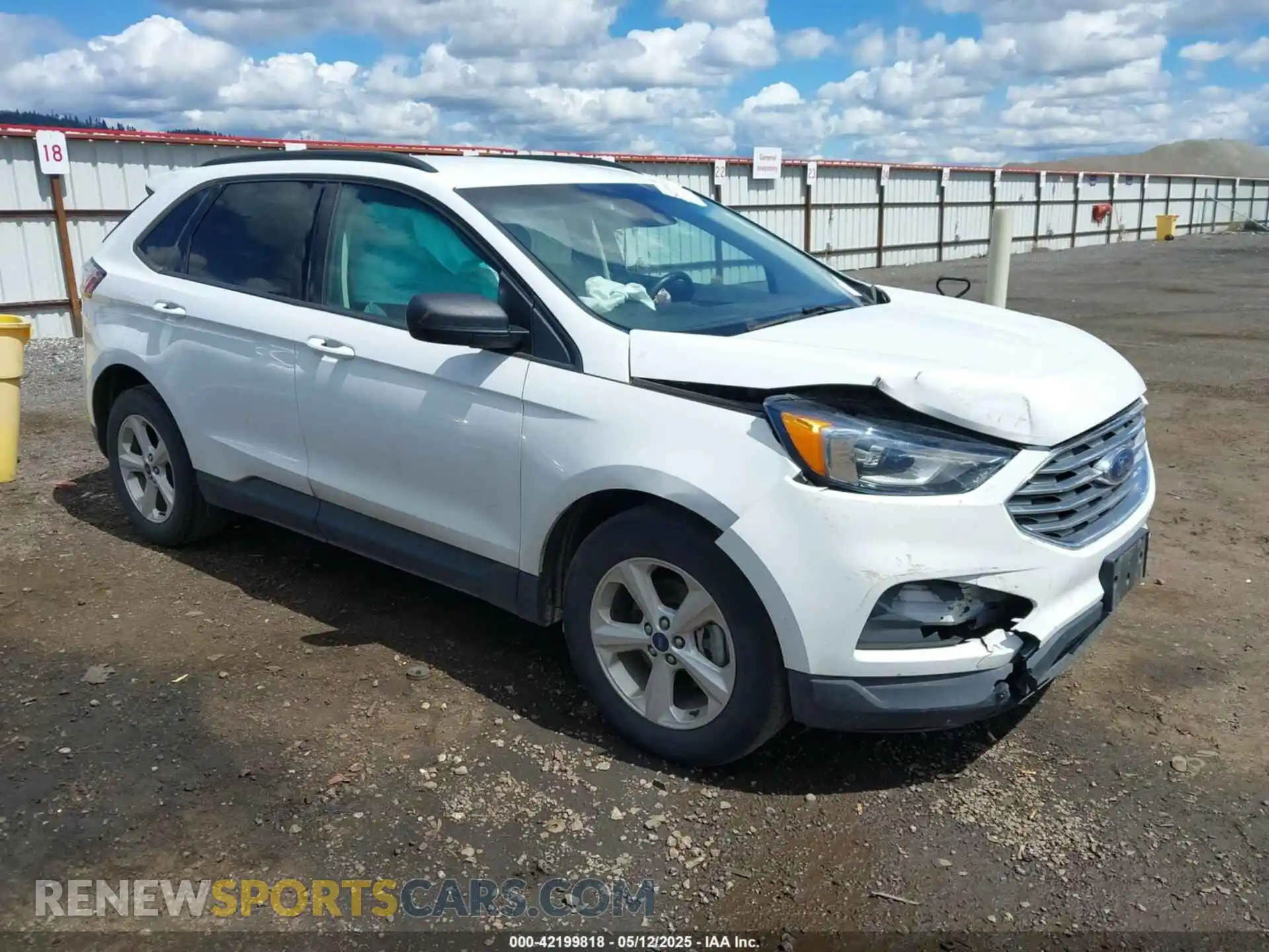 1 Photograph of a damaged car 2FMPK3G93LBB63027 FORD EDGE 2020