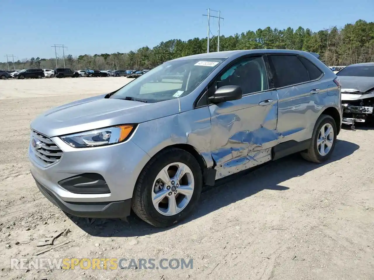1 Photograph of a damaged car 2FMPK3G95LBB42177 FORD EDGE 2020