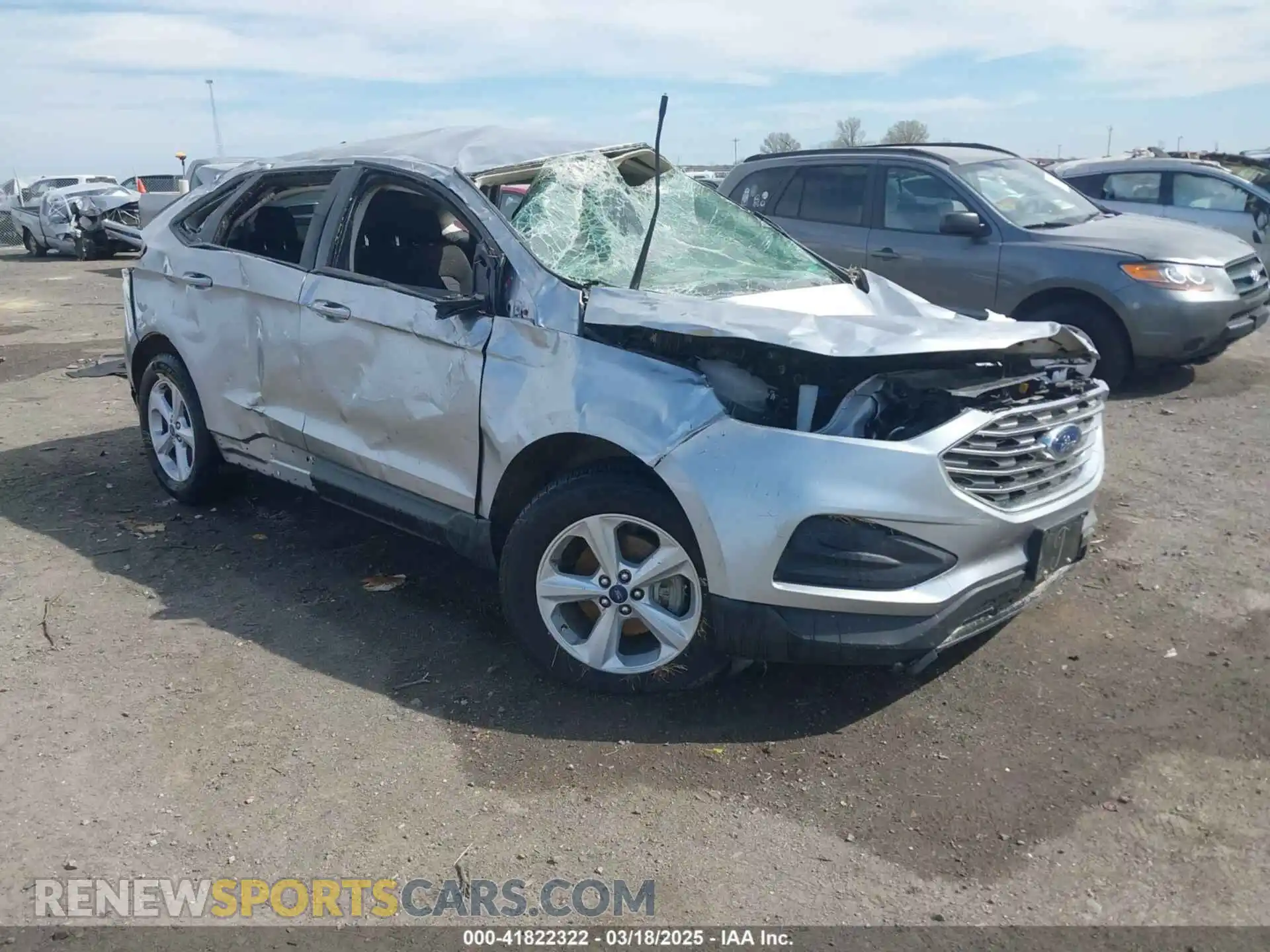 1 Photograph of a damaged car 2FMPK3G97LBB16387 FORD EDGE 2020