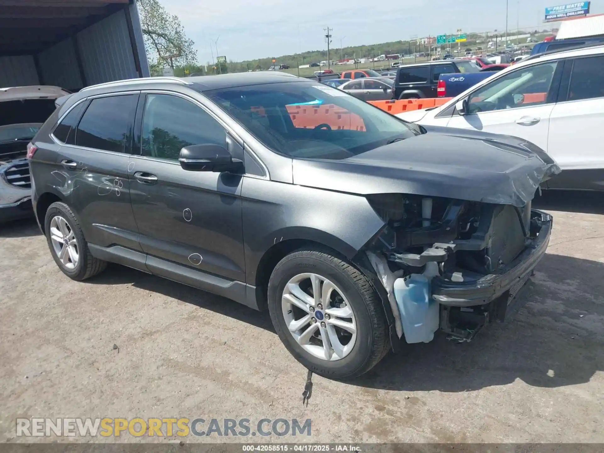 1 Photograph of a damaged car 2FMPK3J91LBA29884 FORD EDGE 2020