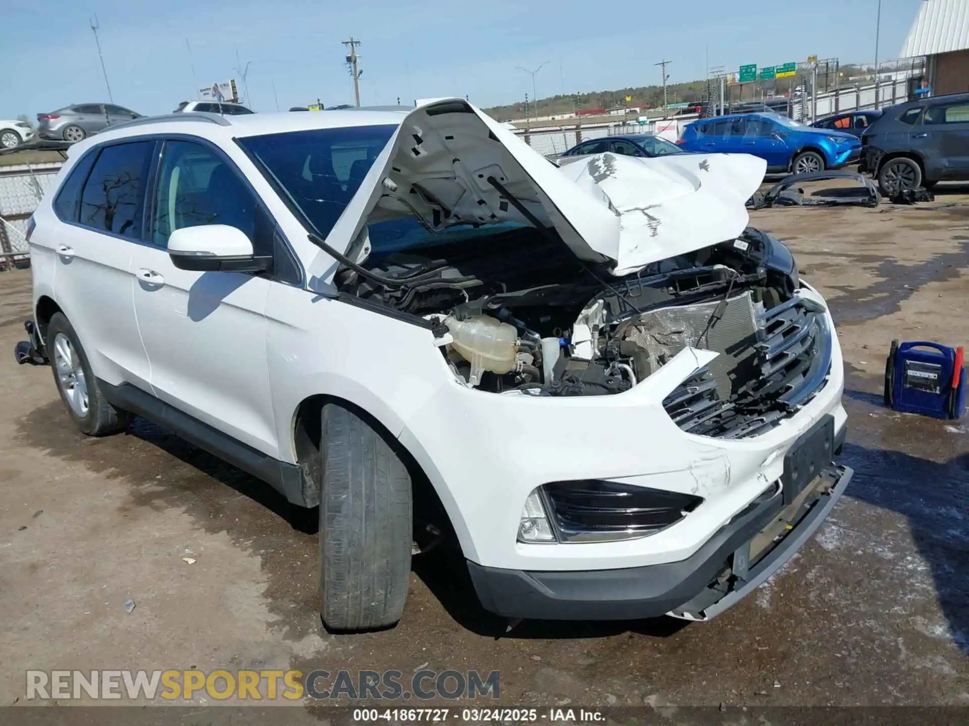 1 Photograph of a damaged car 2FMPK3J91LBA50377 FORD EDGE 2020