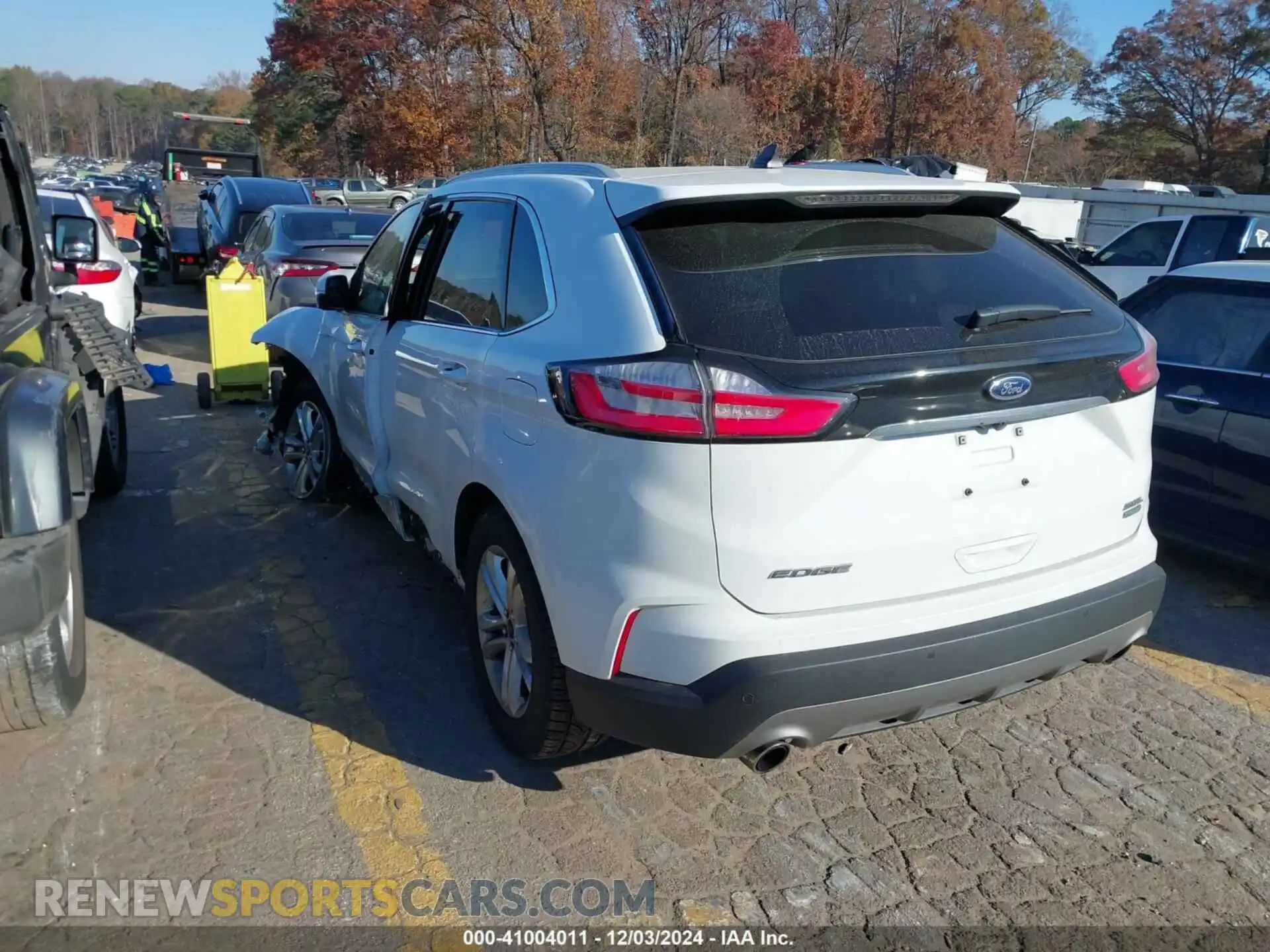 3 Фотография поврежденного автомобиля 2FMPK3J93LBB05704 FORD EDGE 2020