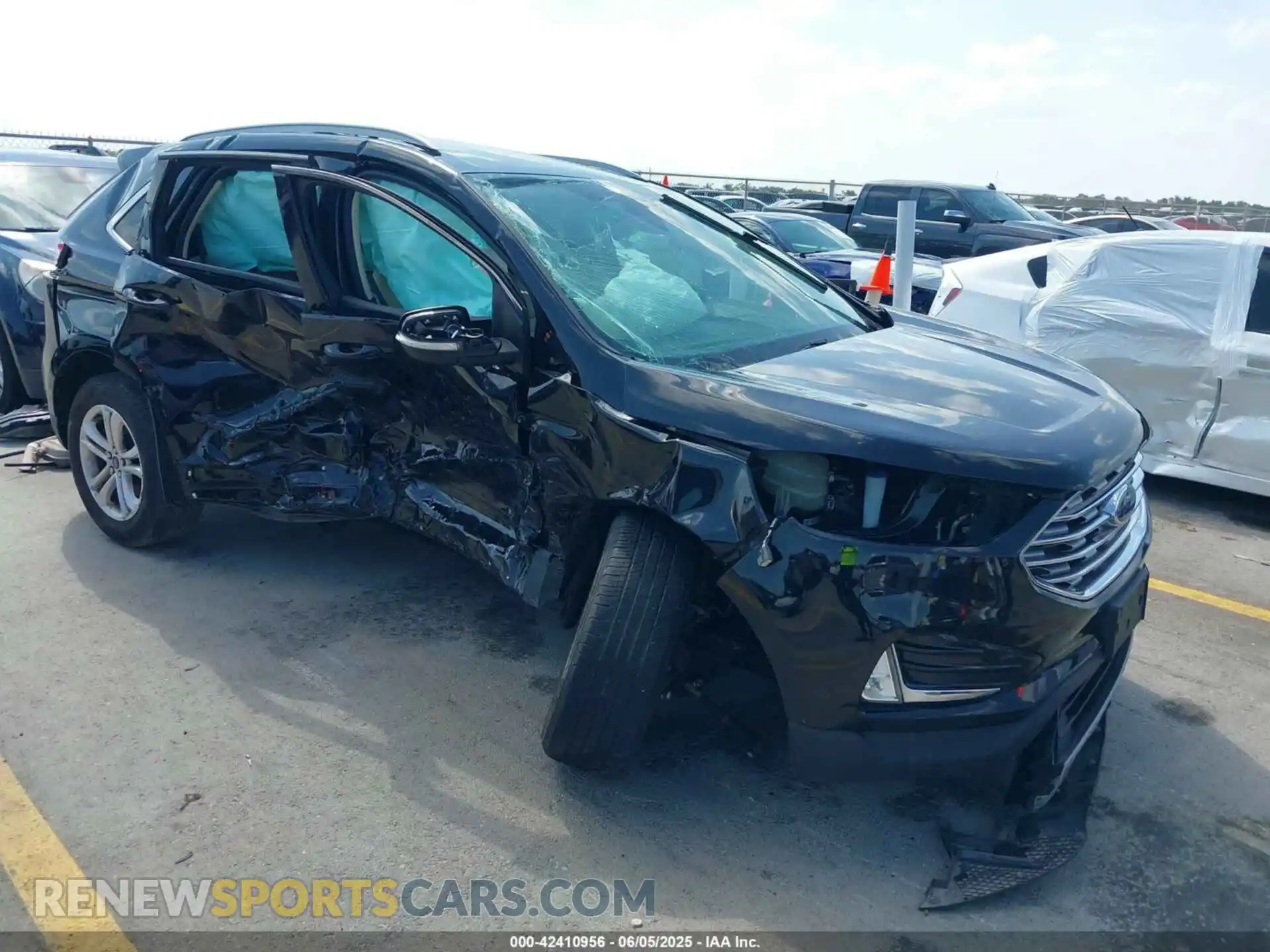 1 fotografías del automóvil dañado 2FMPK3J93LBB48276 FORD EDGE 2020