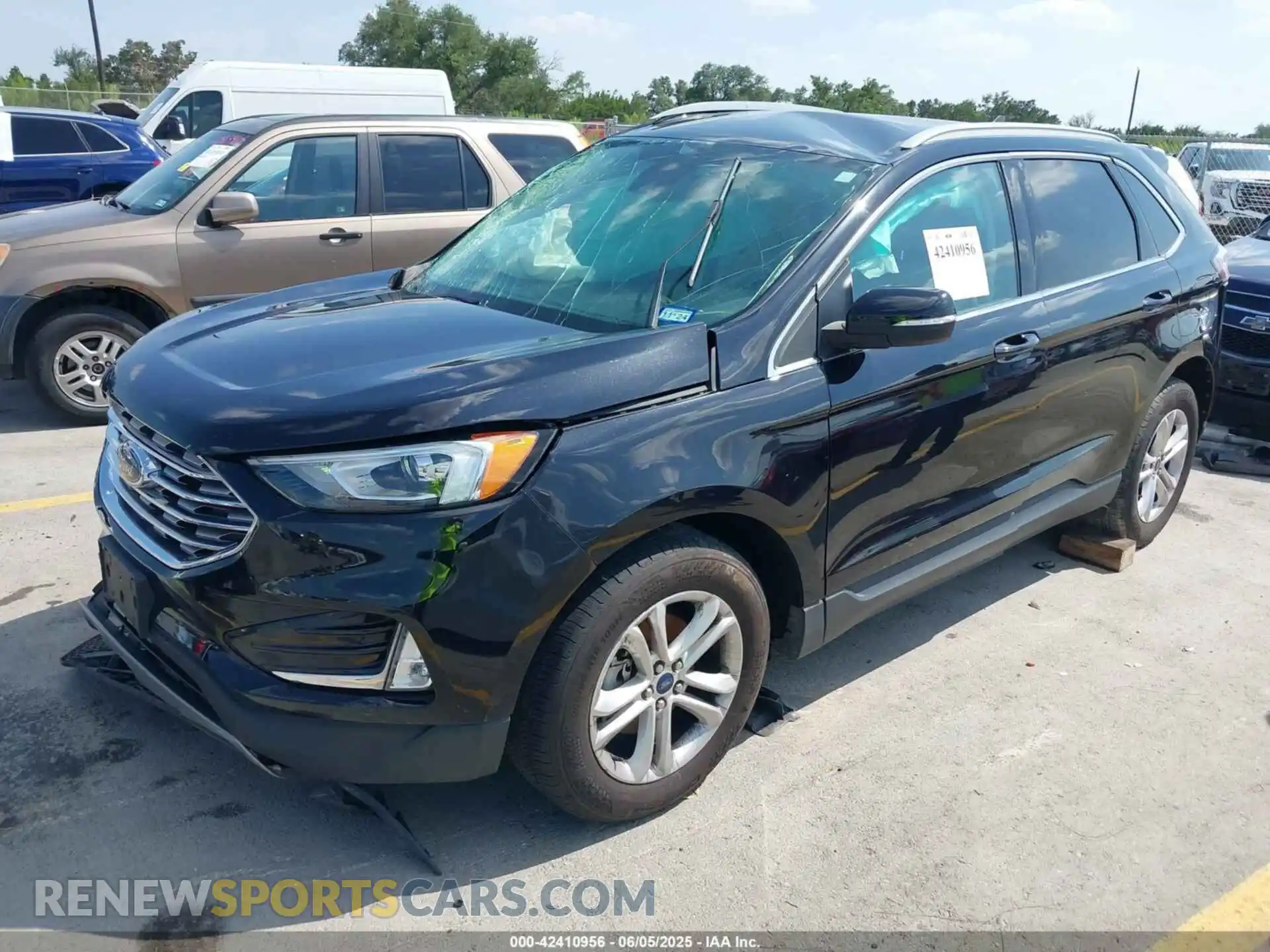 2 fotografías del automóvil dañado 2FMPK3J93LBB48276 FORD EDGE 2020