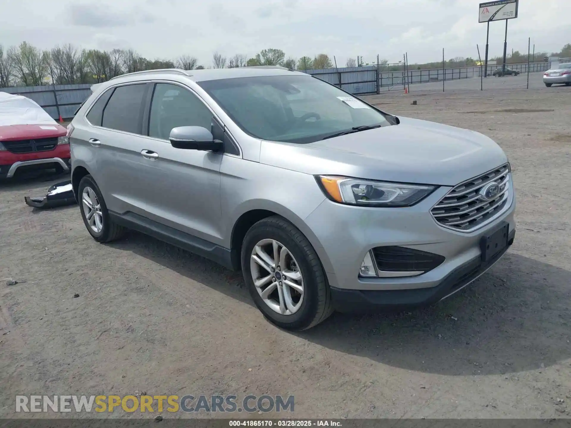 1 Photograph of a damaged car 2FMPK3J94LBA90176 FORD EDGE 2020