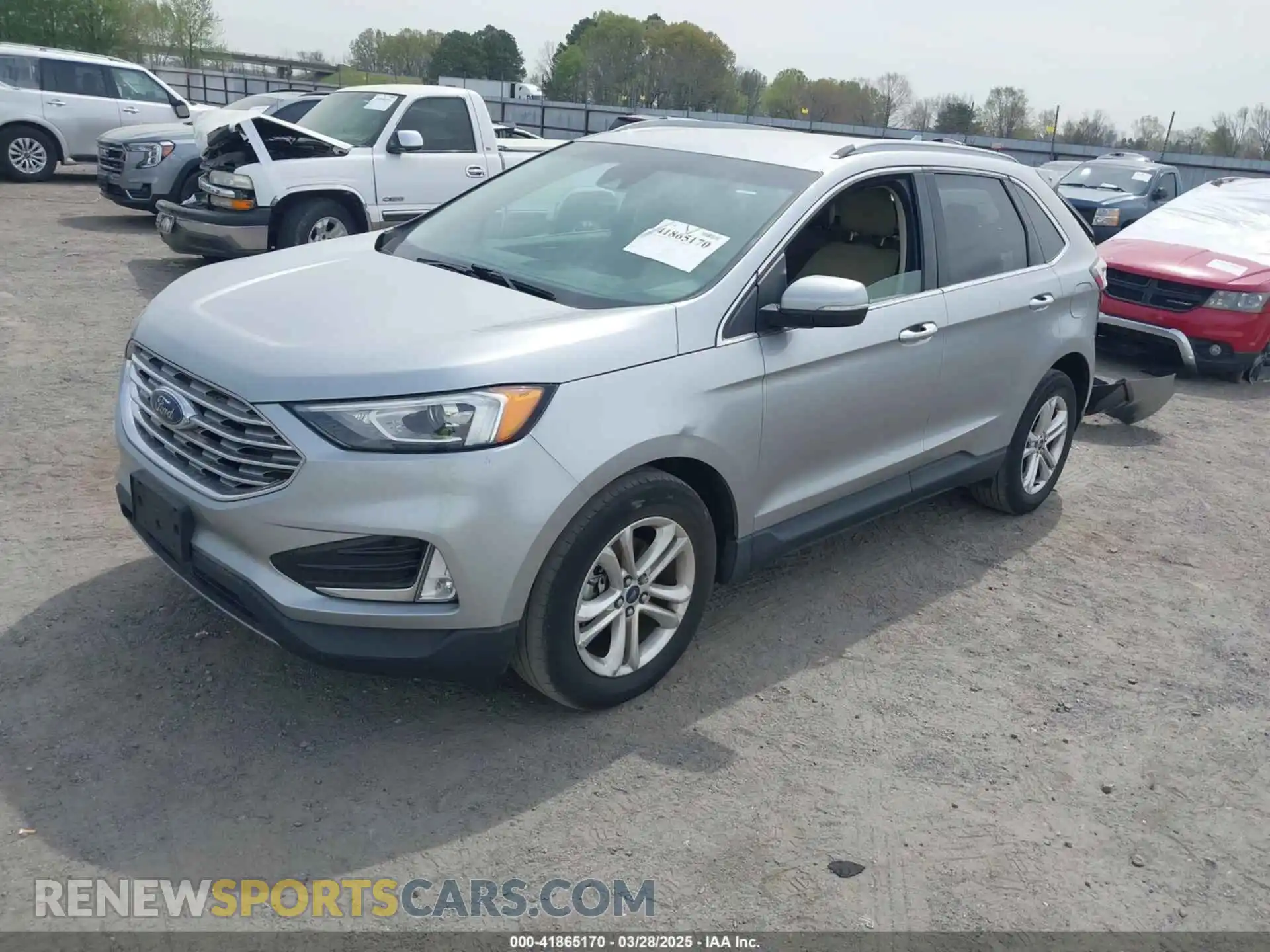 2 Photograph of a damaged car 2FMPK3J94LBA90176 FORD EDGE 2020