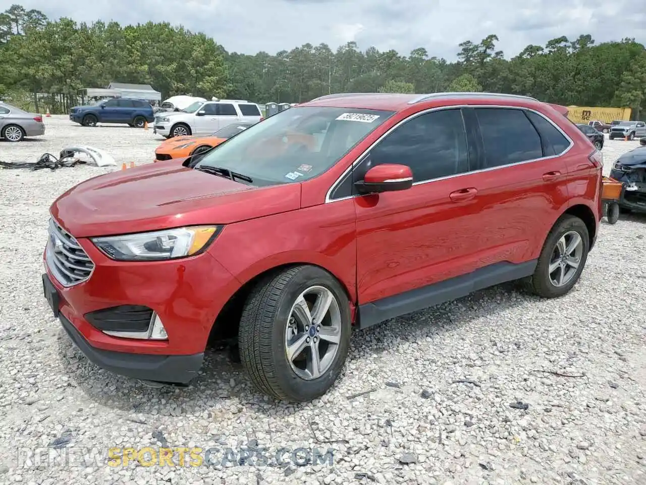 1 Photograph of a damaged car 2FMPK3J94LBA97645 FORD EDGE 2020