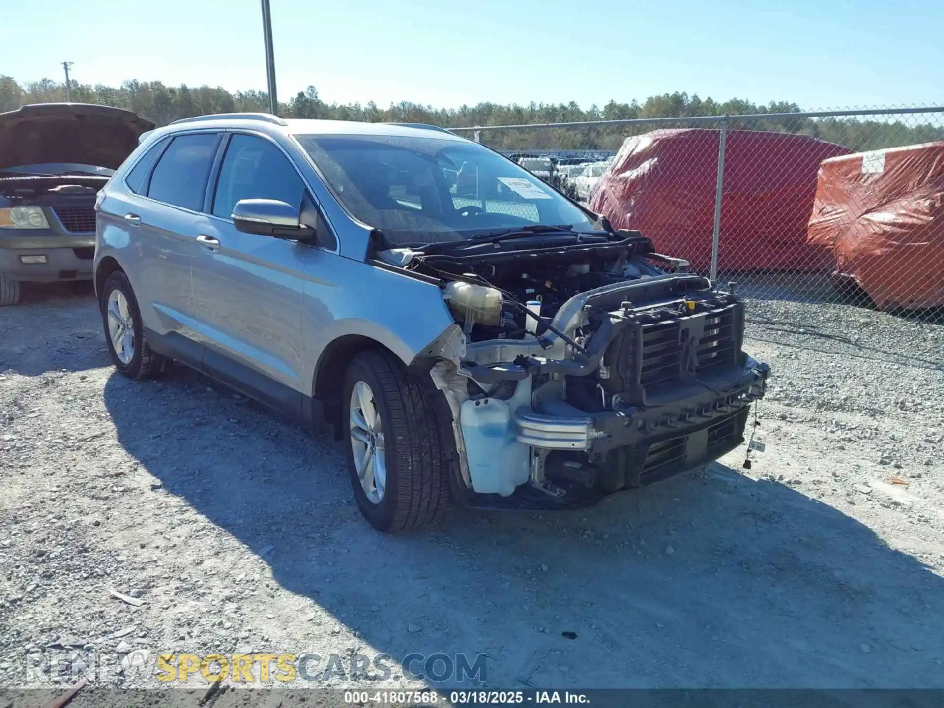 1 Photograph of a damaged car 2FMPK3J95LBA60541 FORD EDGE 2020