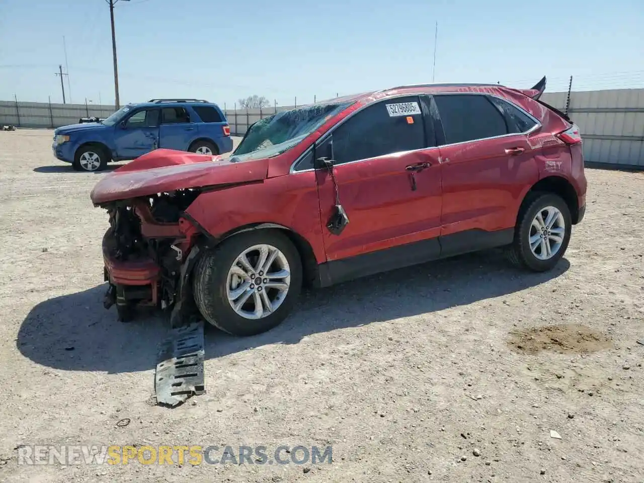1 Photograph of a damaged car 2FMPK3J96LBA42324 FORD EDGE 2020