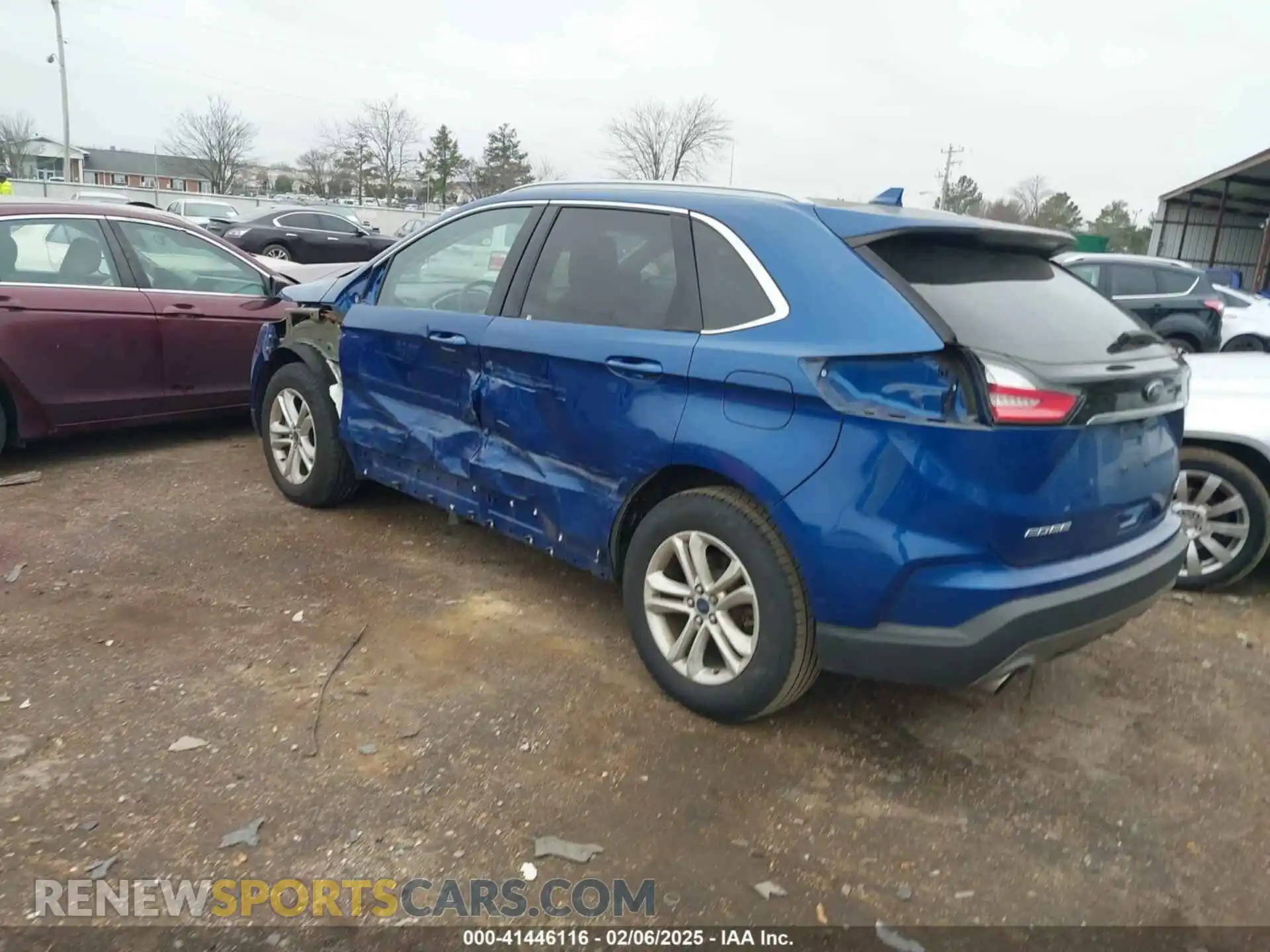 3 Фотография поврежденного автомобиля 2FMPK3J97LBA76207 FORD EDGE 2020